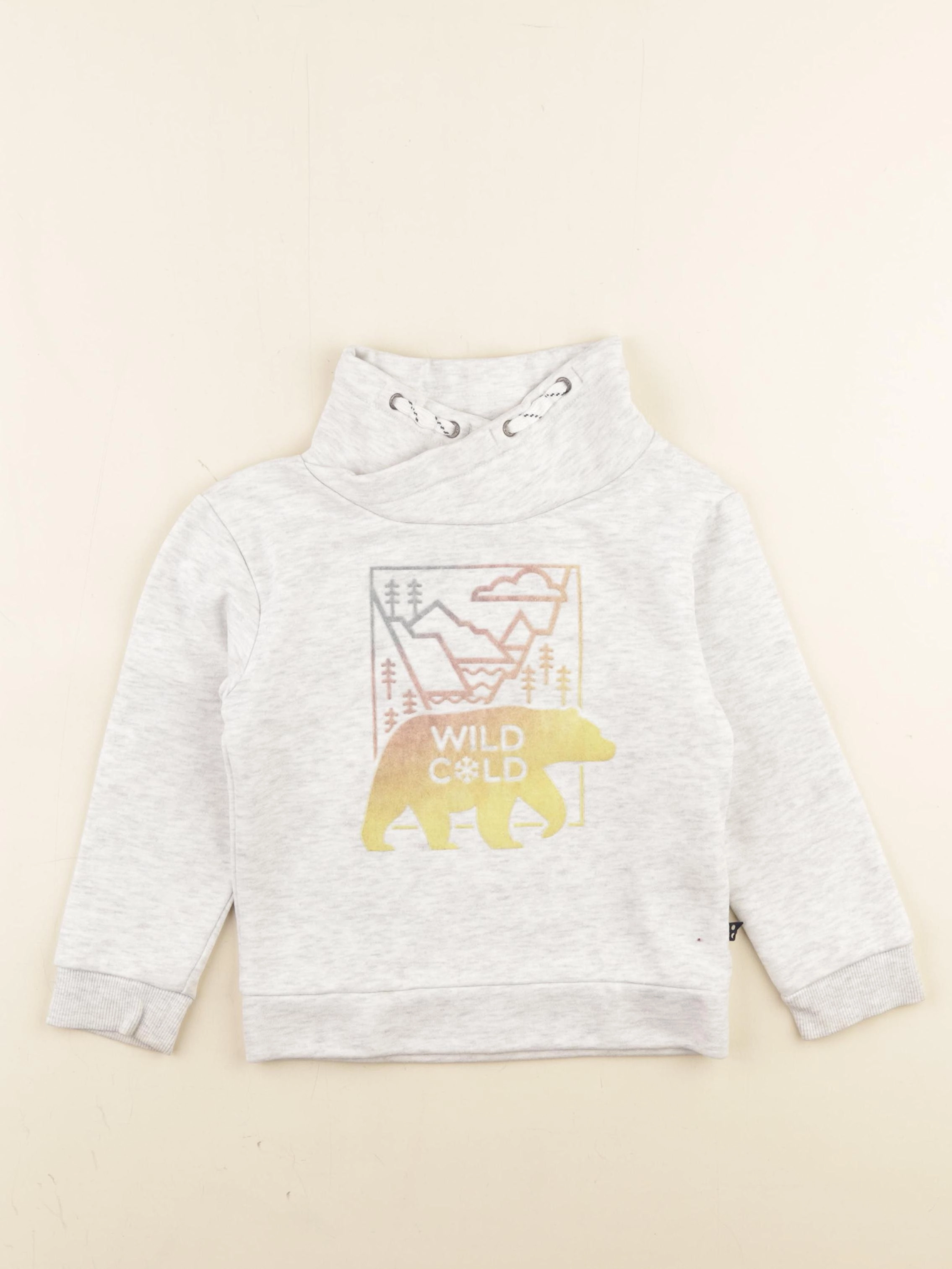 Okaidi - sweat gris - 3 ans