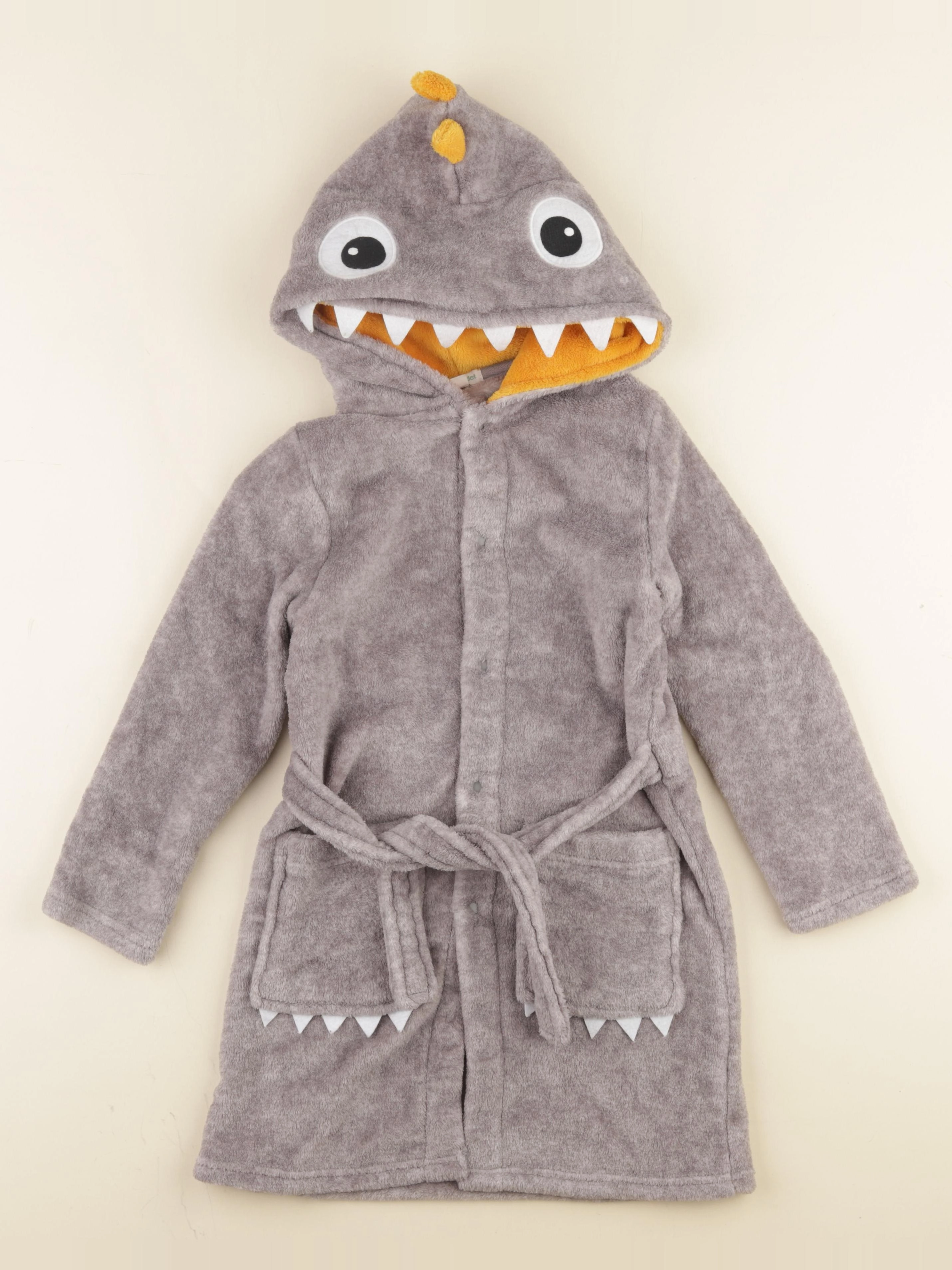 Vertbaudet - robe de chambre gris - 8 ans