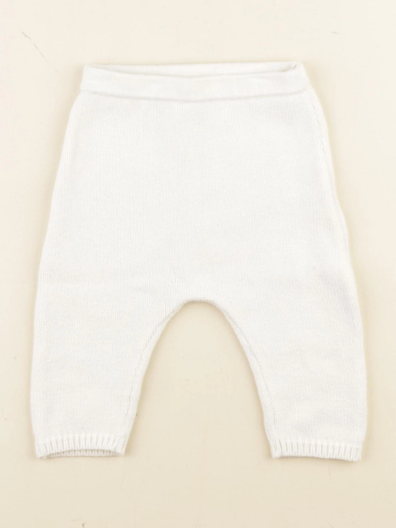 Petit Bateau - legging blanc - 3 mois