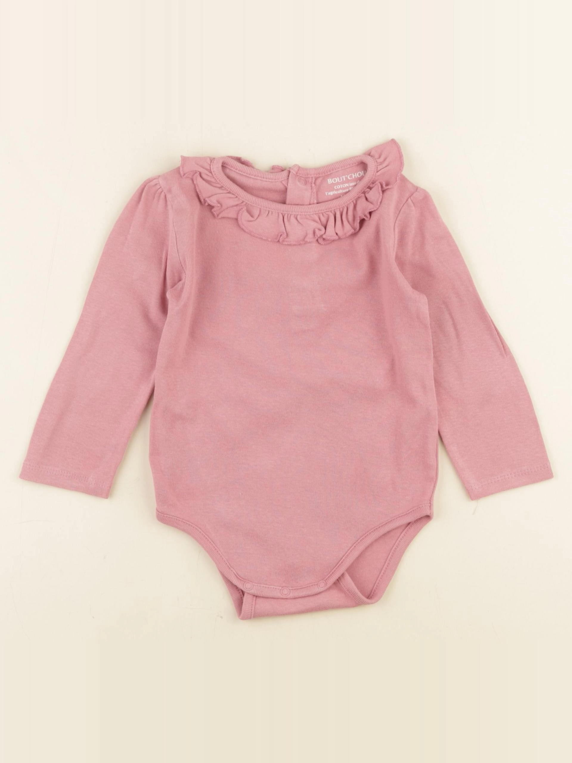 Boutchou - body à col rose - 18 mois