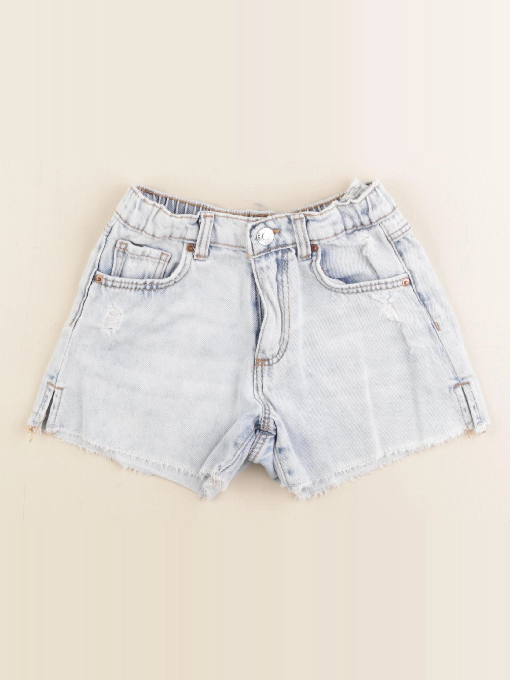 Zara - short bleu - 5/6 ans