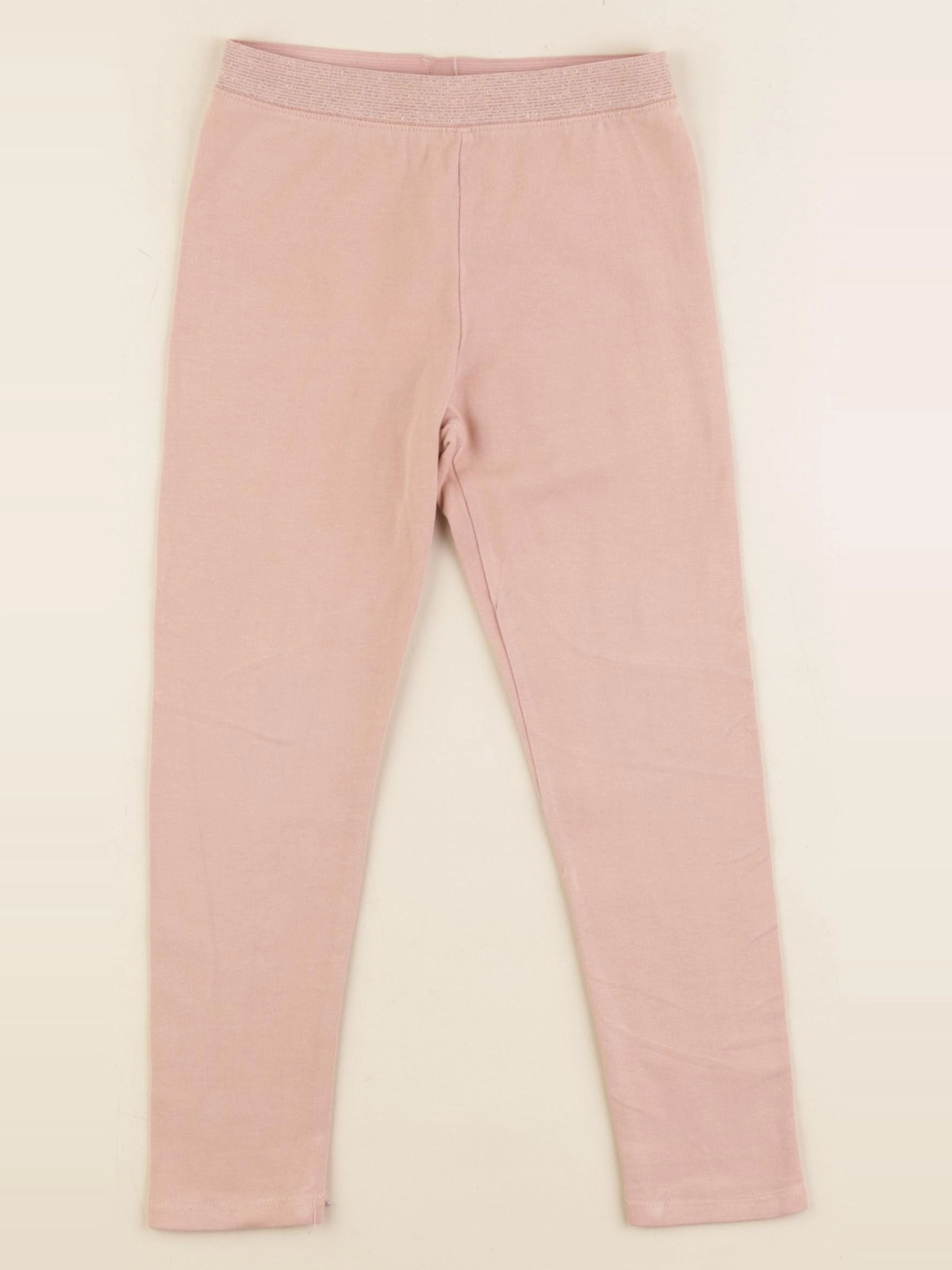 Vertbaudet - legging or, rose - 5 ans