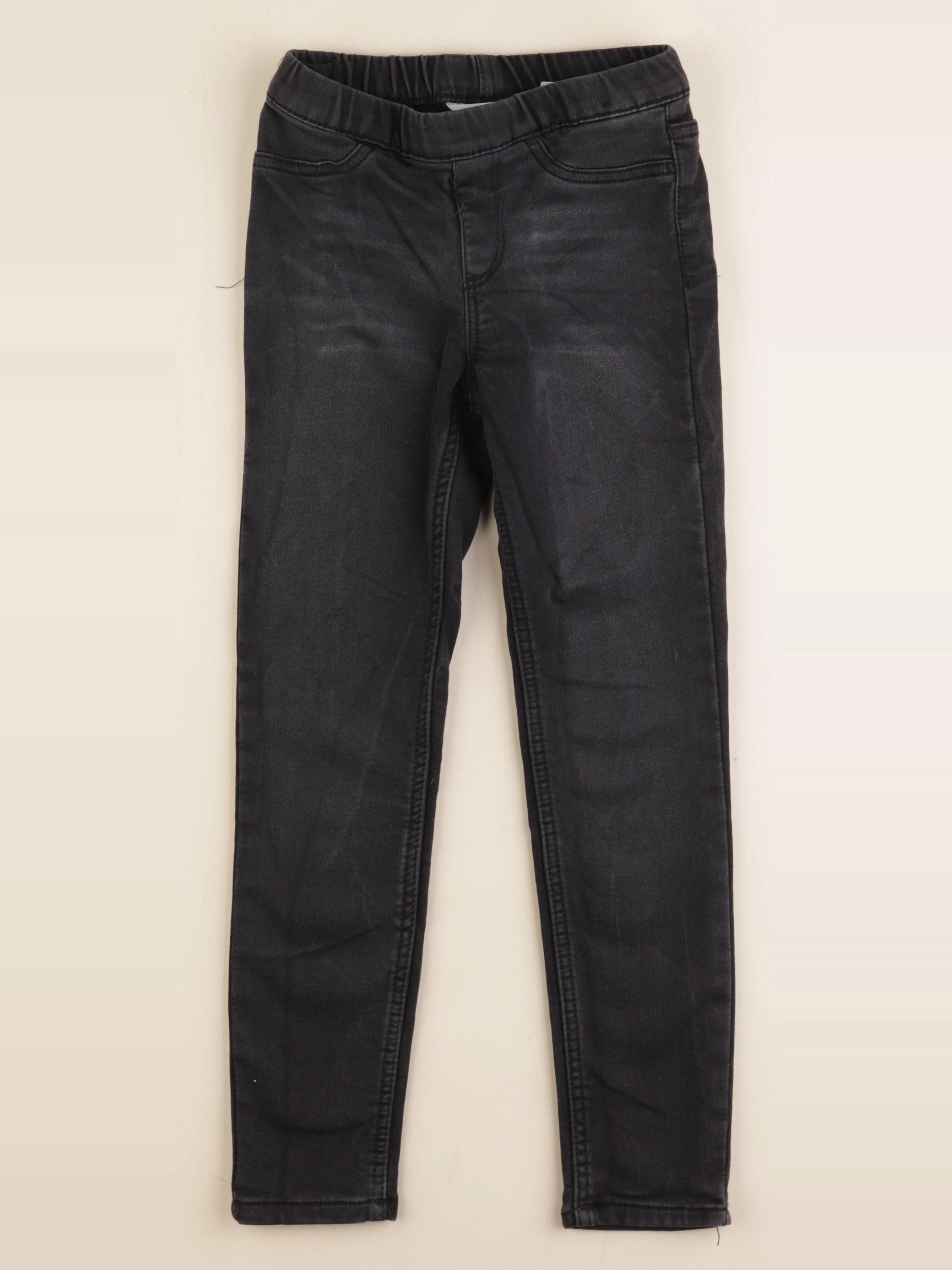 H&M - jegging gris - 6/7 ans
