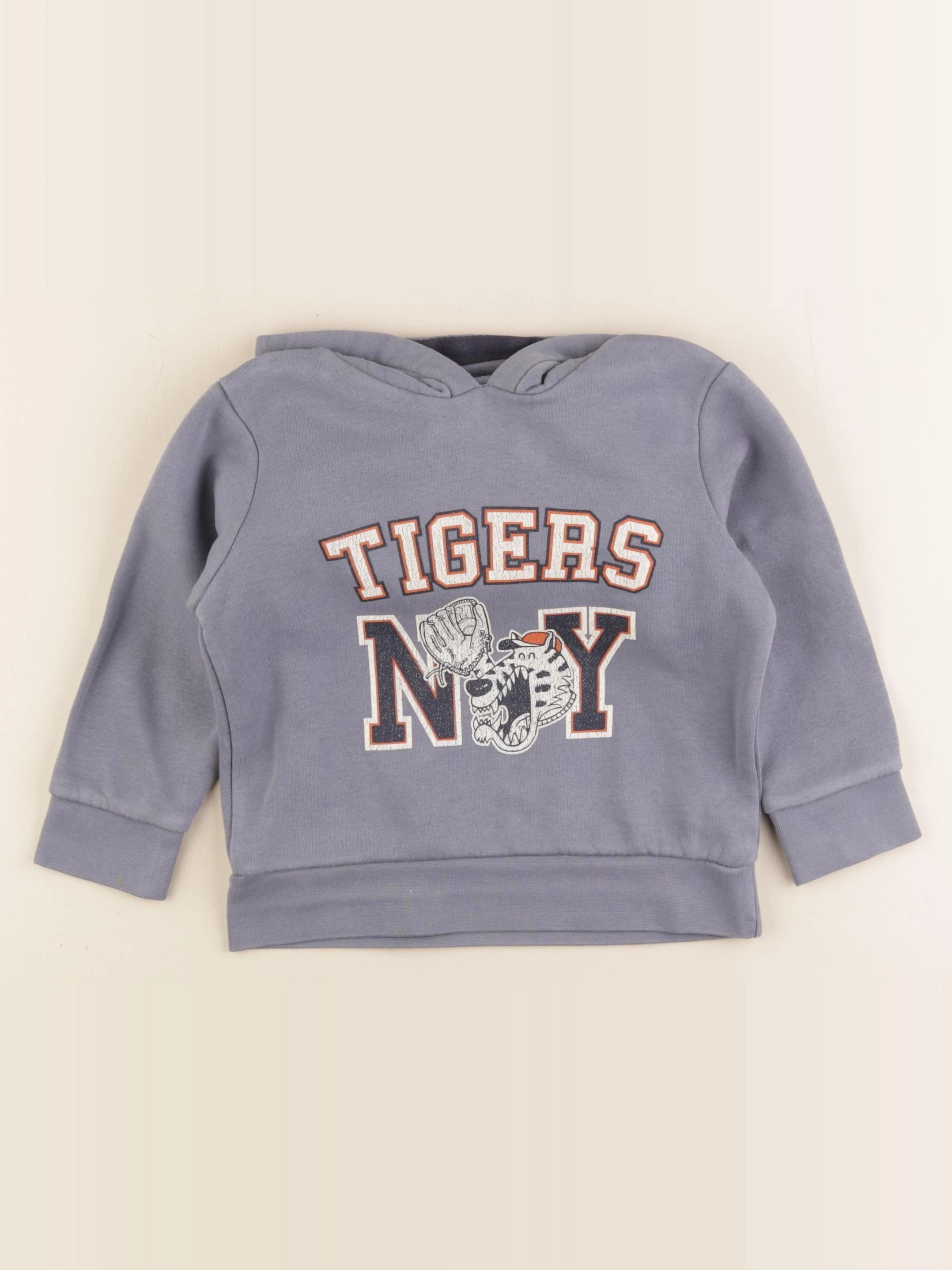 Vertbaudet - sweat bleu - 4 ans