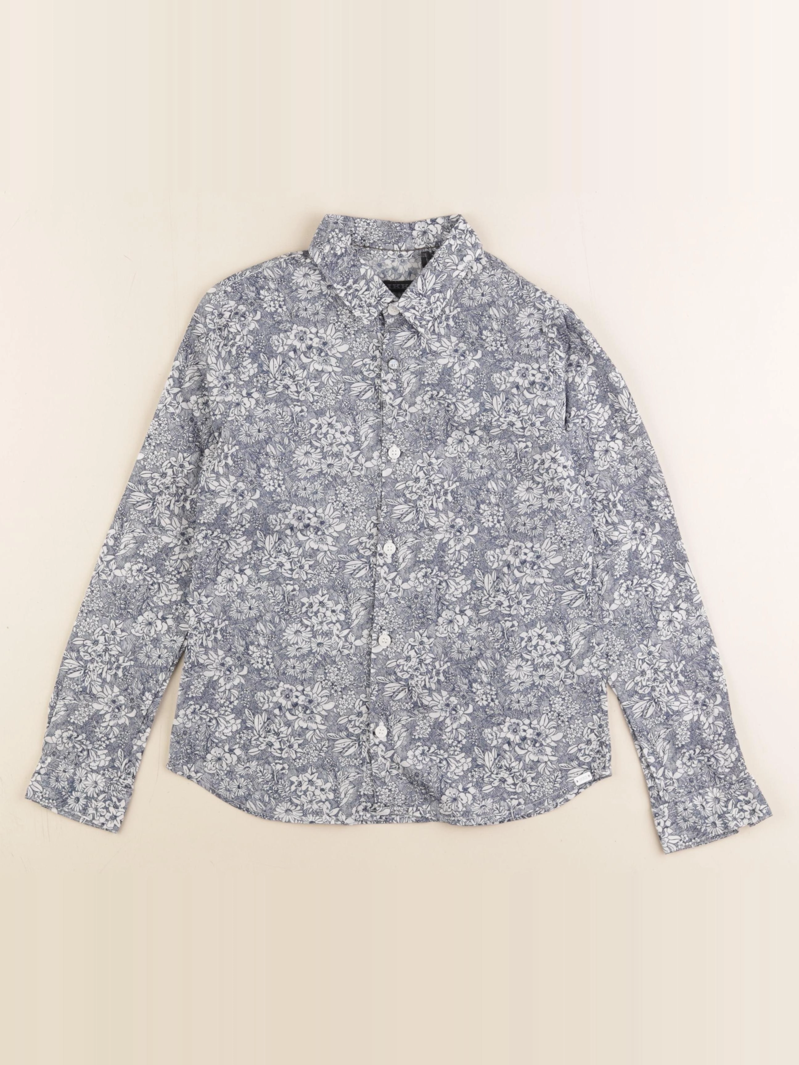 IKKS - chemise bleu - 8 ans