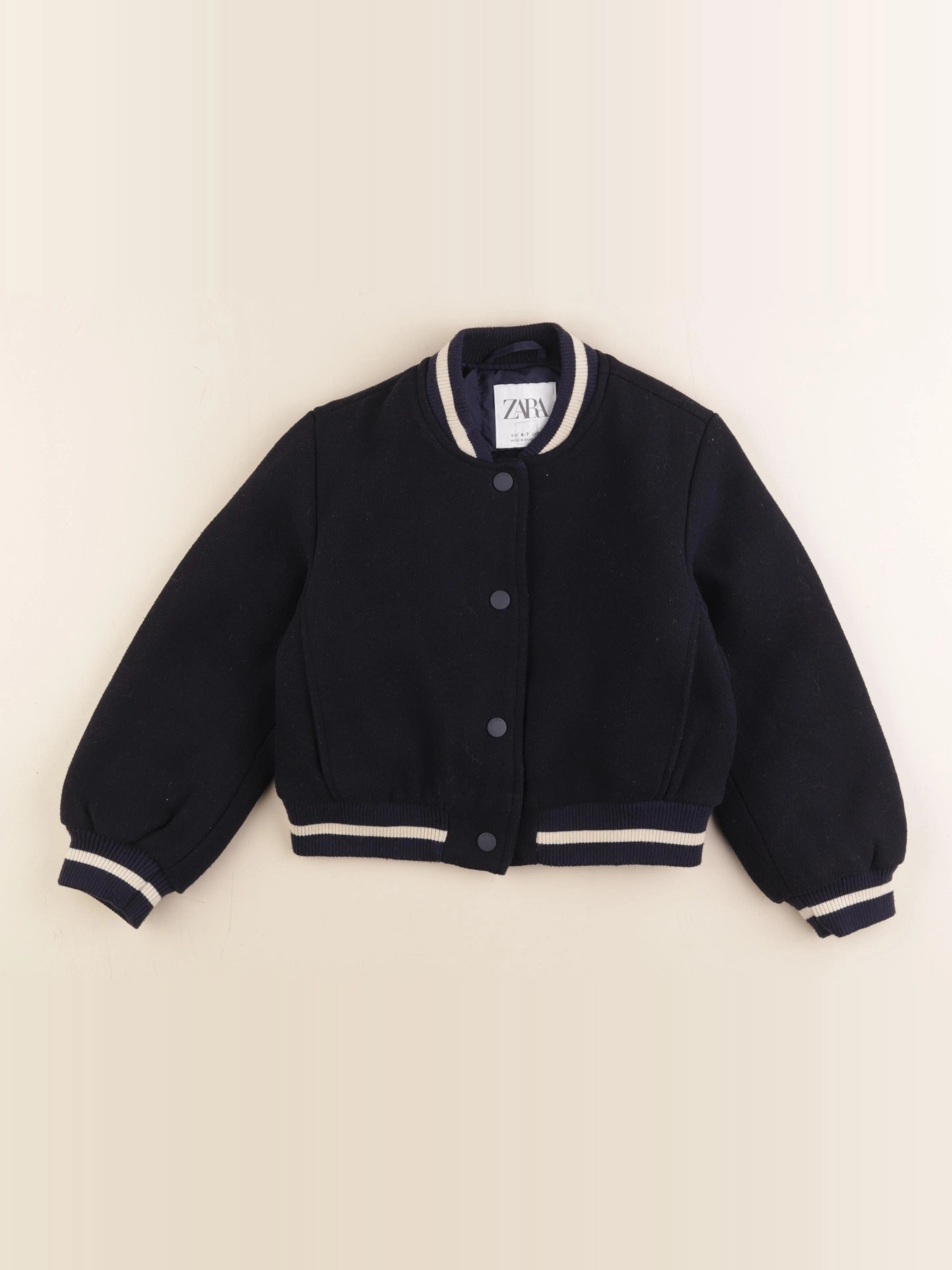 Zara - veste bleu - 6/7 ans