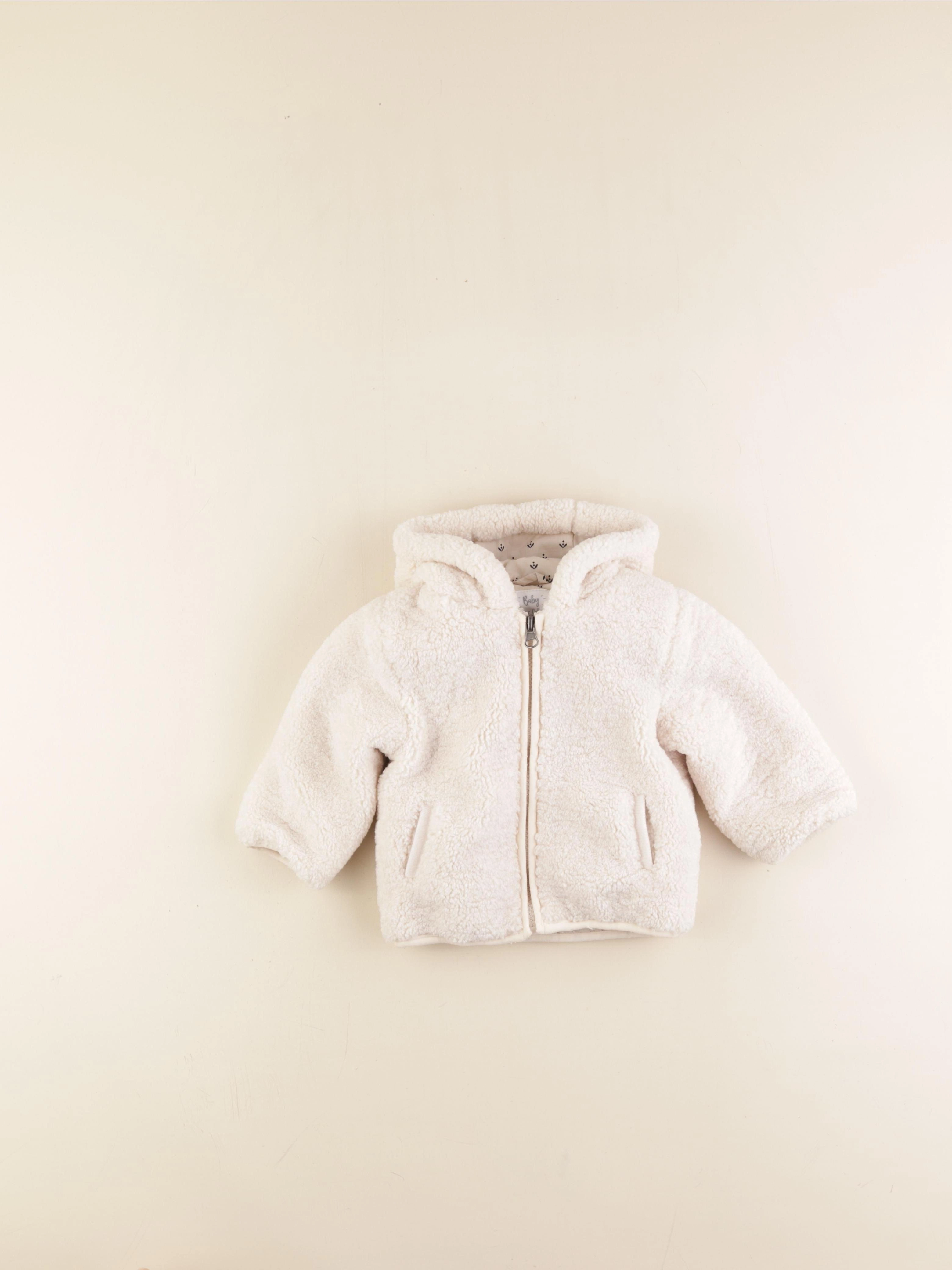 Vertbaudet - veste beige - 9 mois