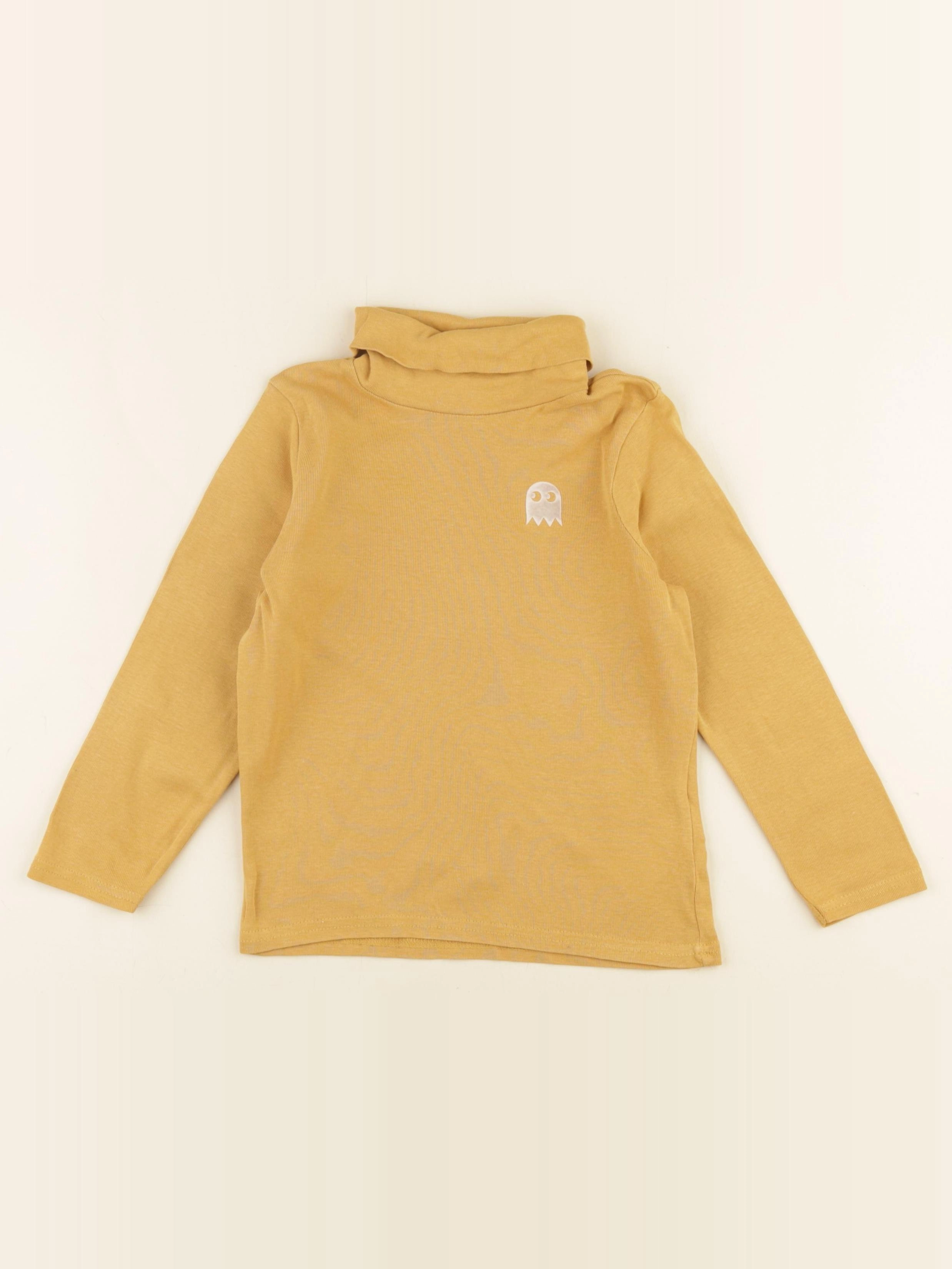 Vertbaudet - sous-pull jaune - 5 ans