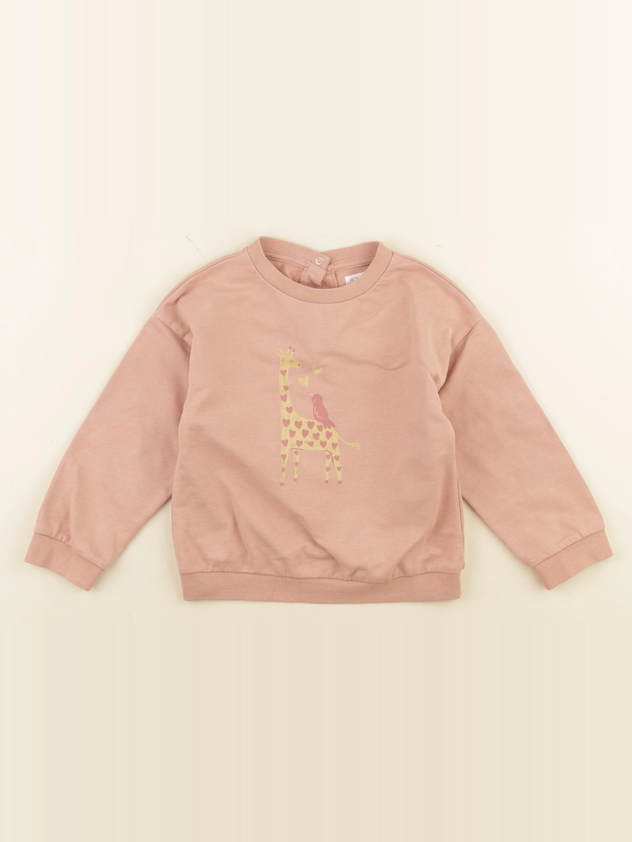 Vertbaudet - sweat marron - 3 ans