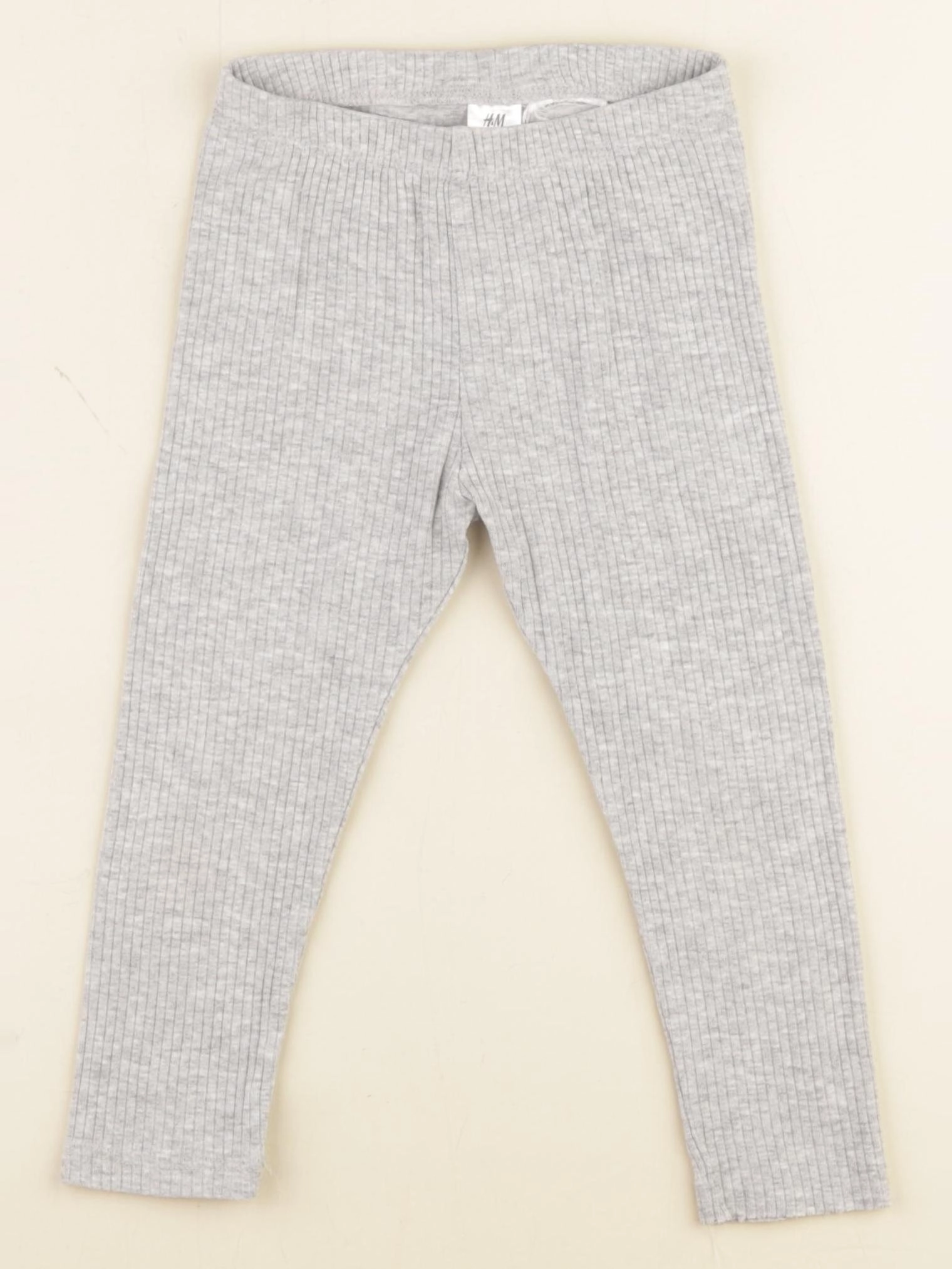 H&M - legging gris - 18/24 mois