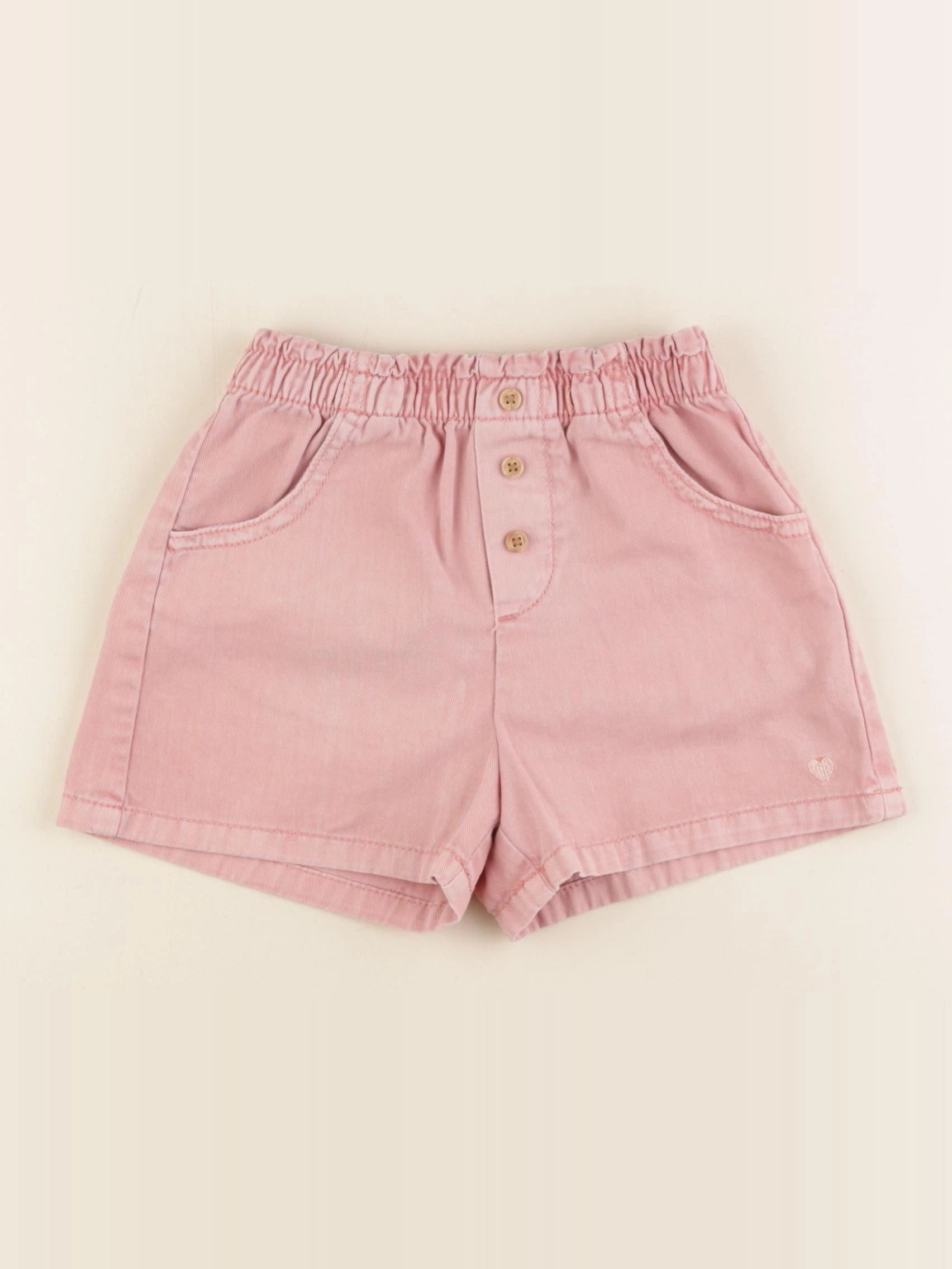 Vertbaudet - short rose - 5 ans