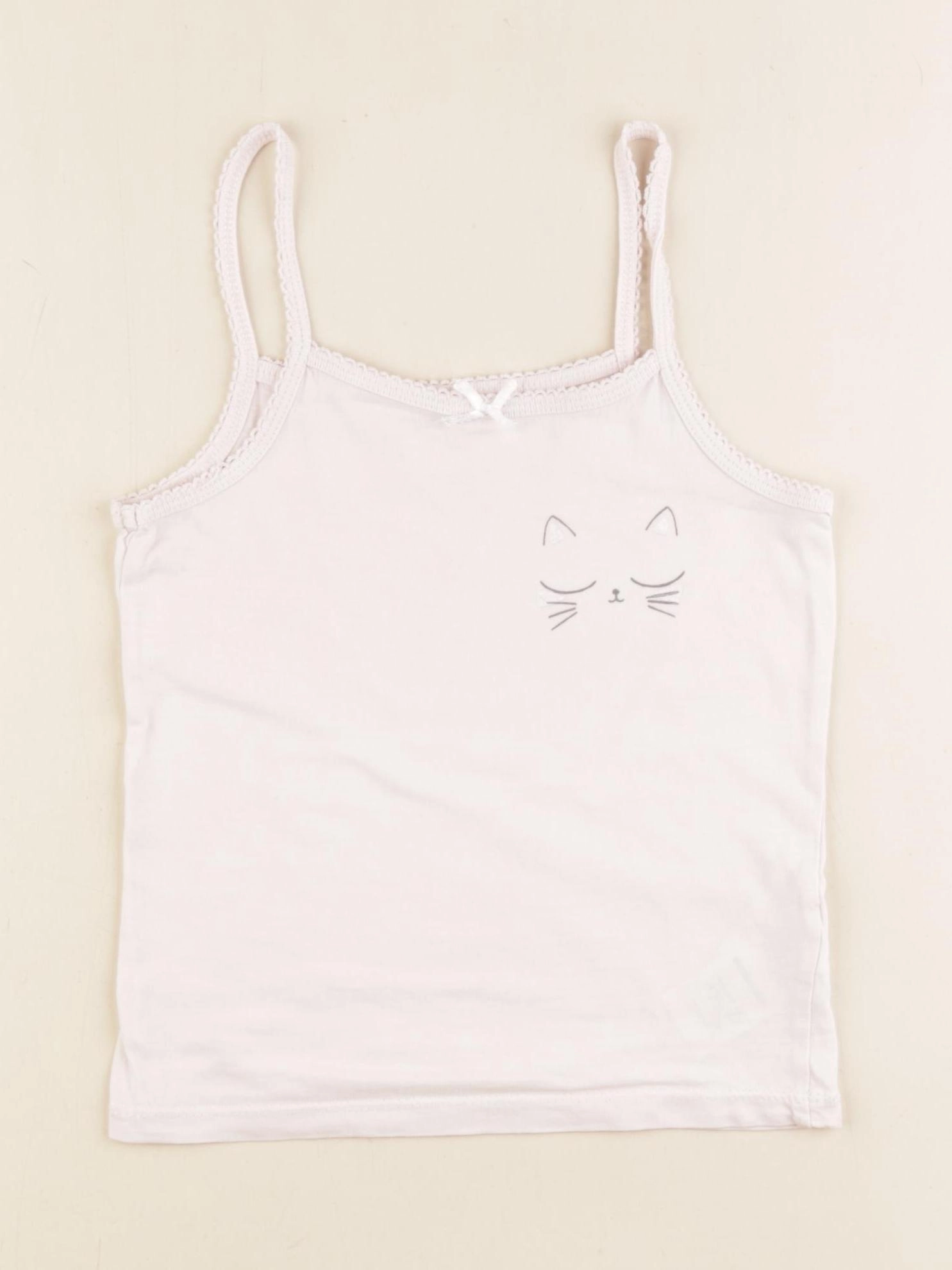 Vertbaudet - maillot de corps rose - 5 ans