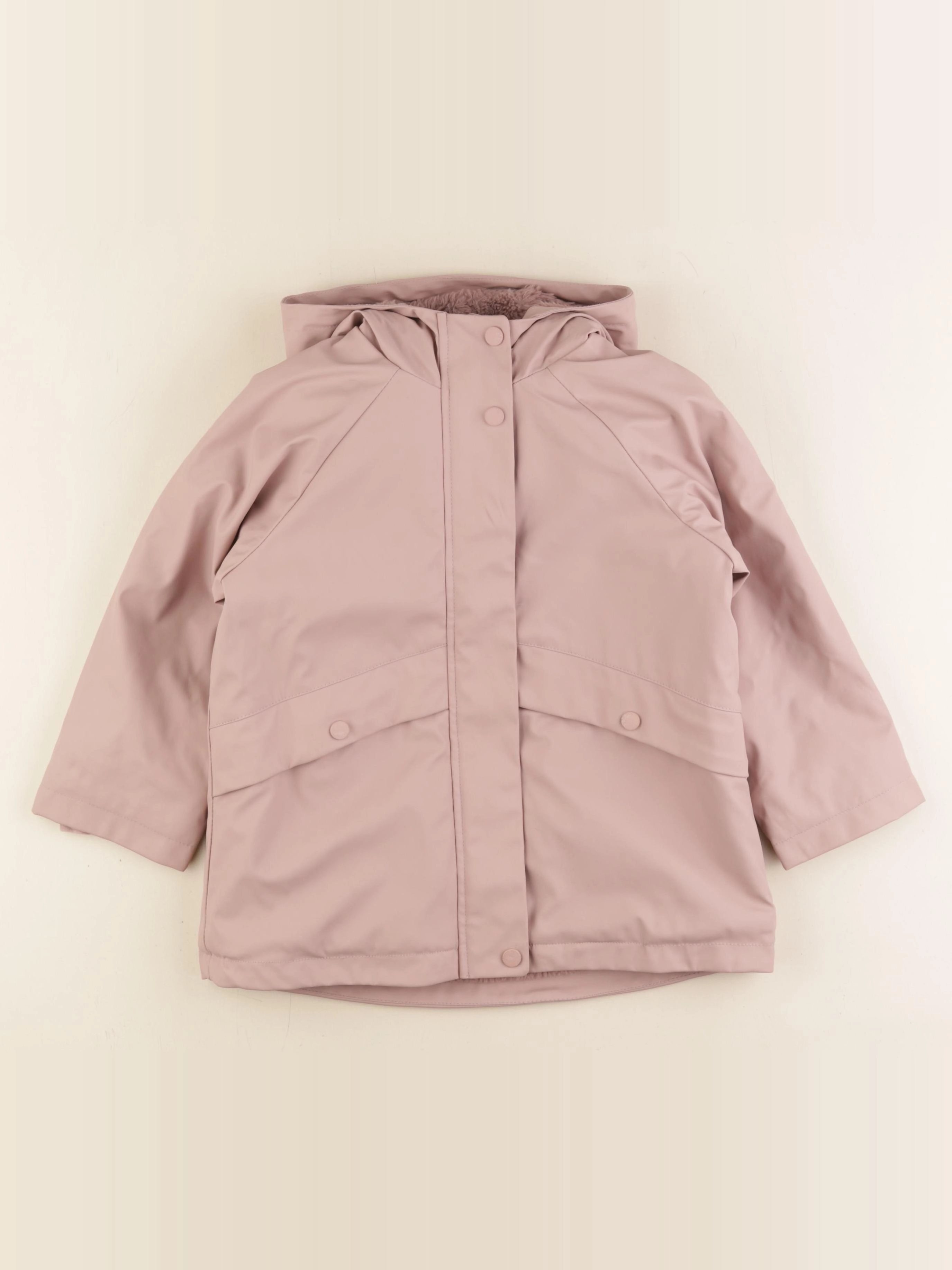 Zara - imperméable rose - 5 ans