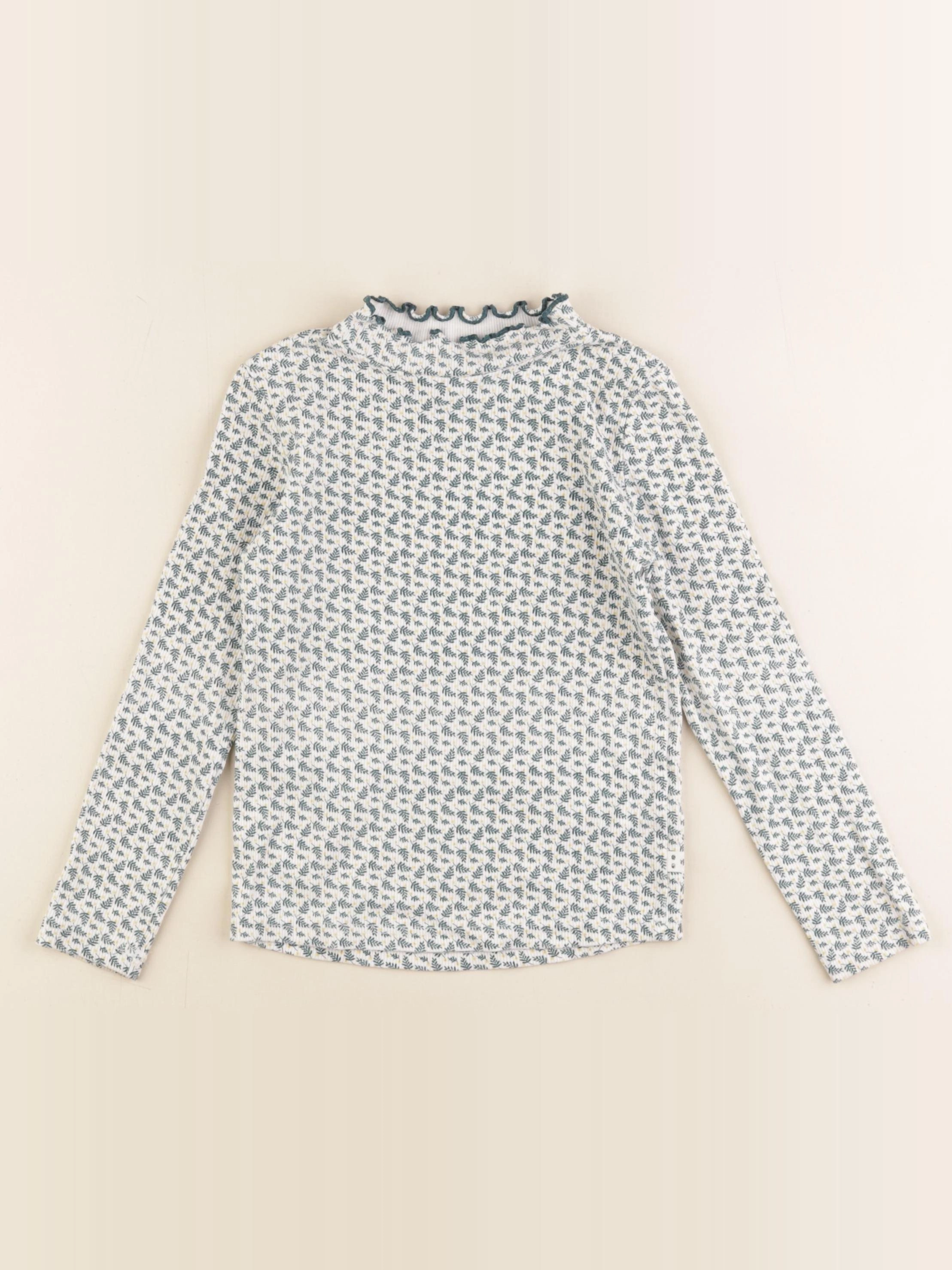 Okaidi - tee-shirt jaune, vert - 4 ans