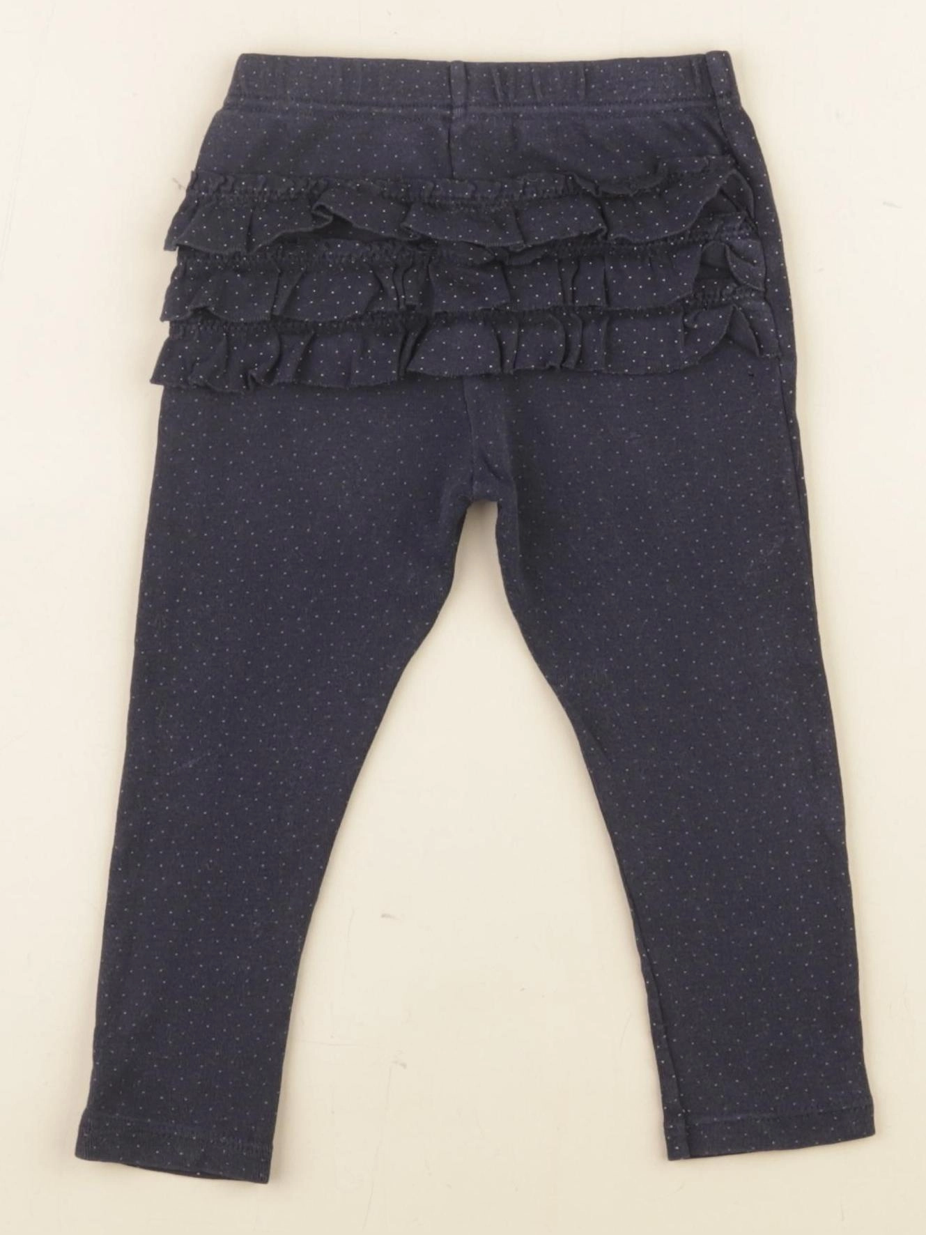 Petit Bateau - legging bleu - 18 mois