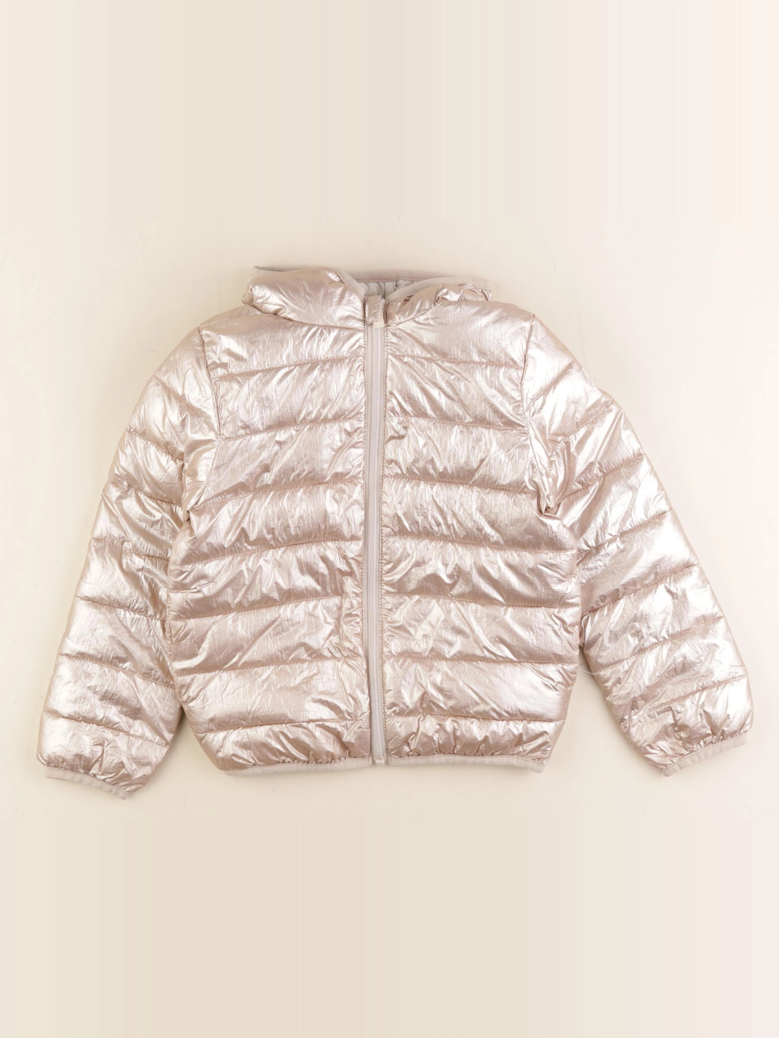 Okaidi - doudoune beige, or - 6 ans