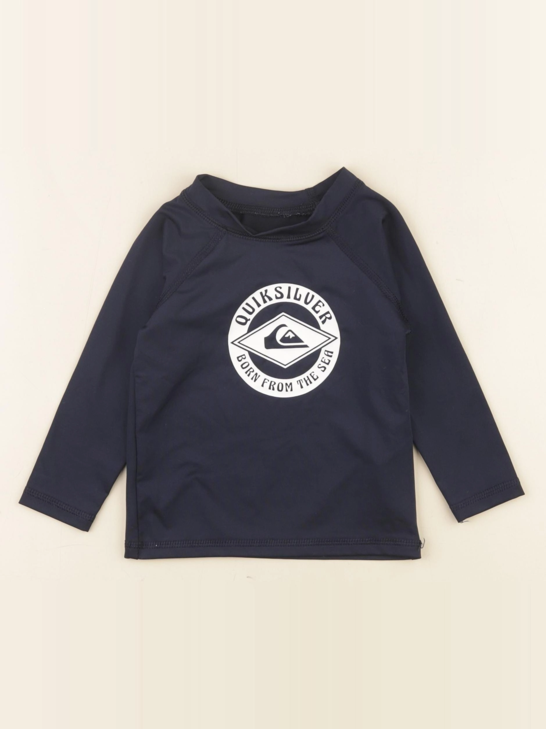 Quiksilver - tee-shirt de bain bleu - 12 mois