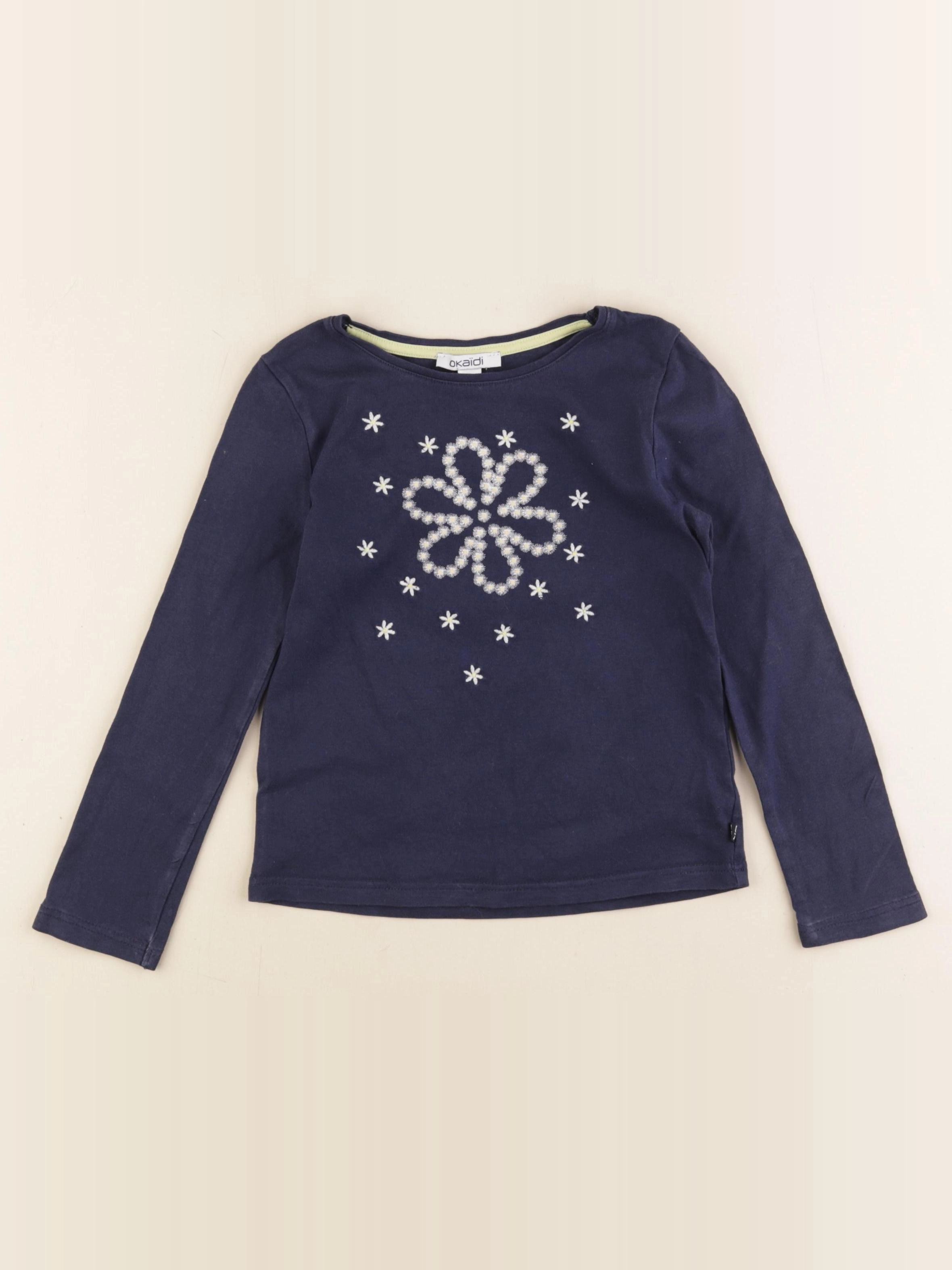 Okaidi - tee-shirt bleu - 5 ans