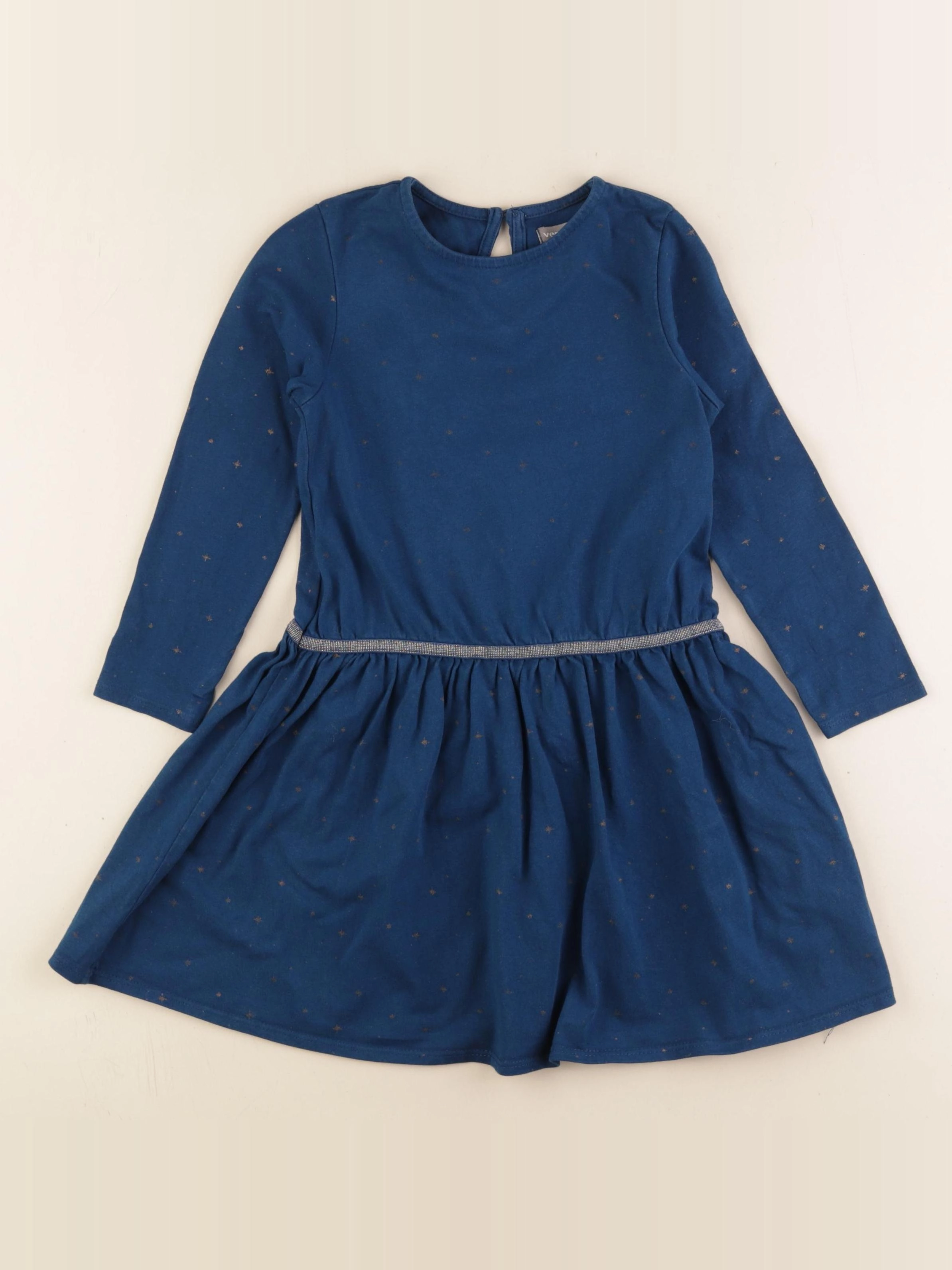 Vertbaudet - robe bleu - 5 ans