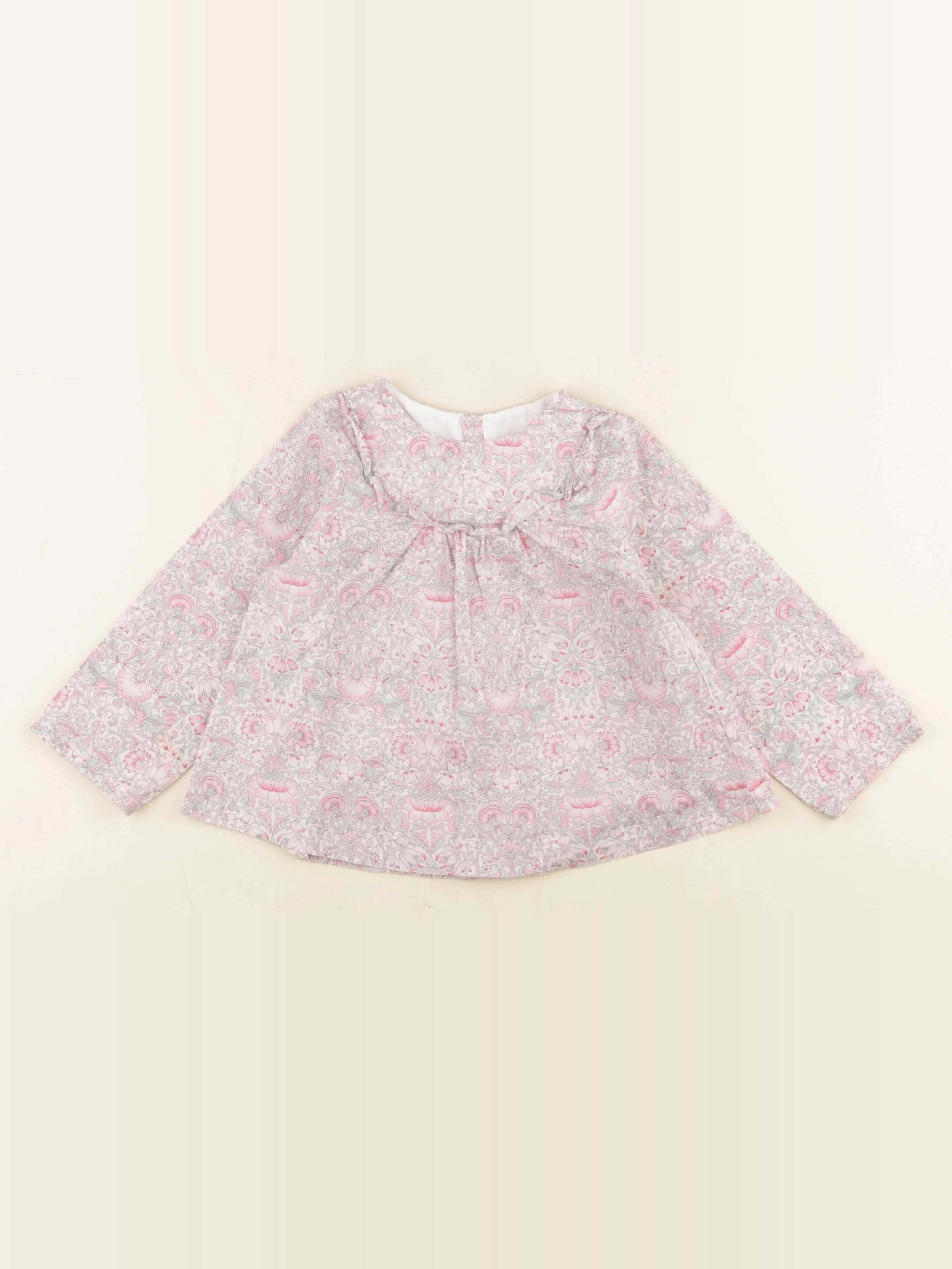 Jacadi - blouse liberty multicolore - 36 mois