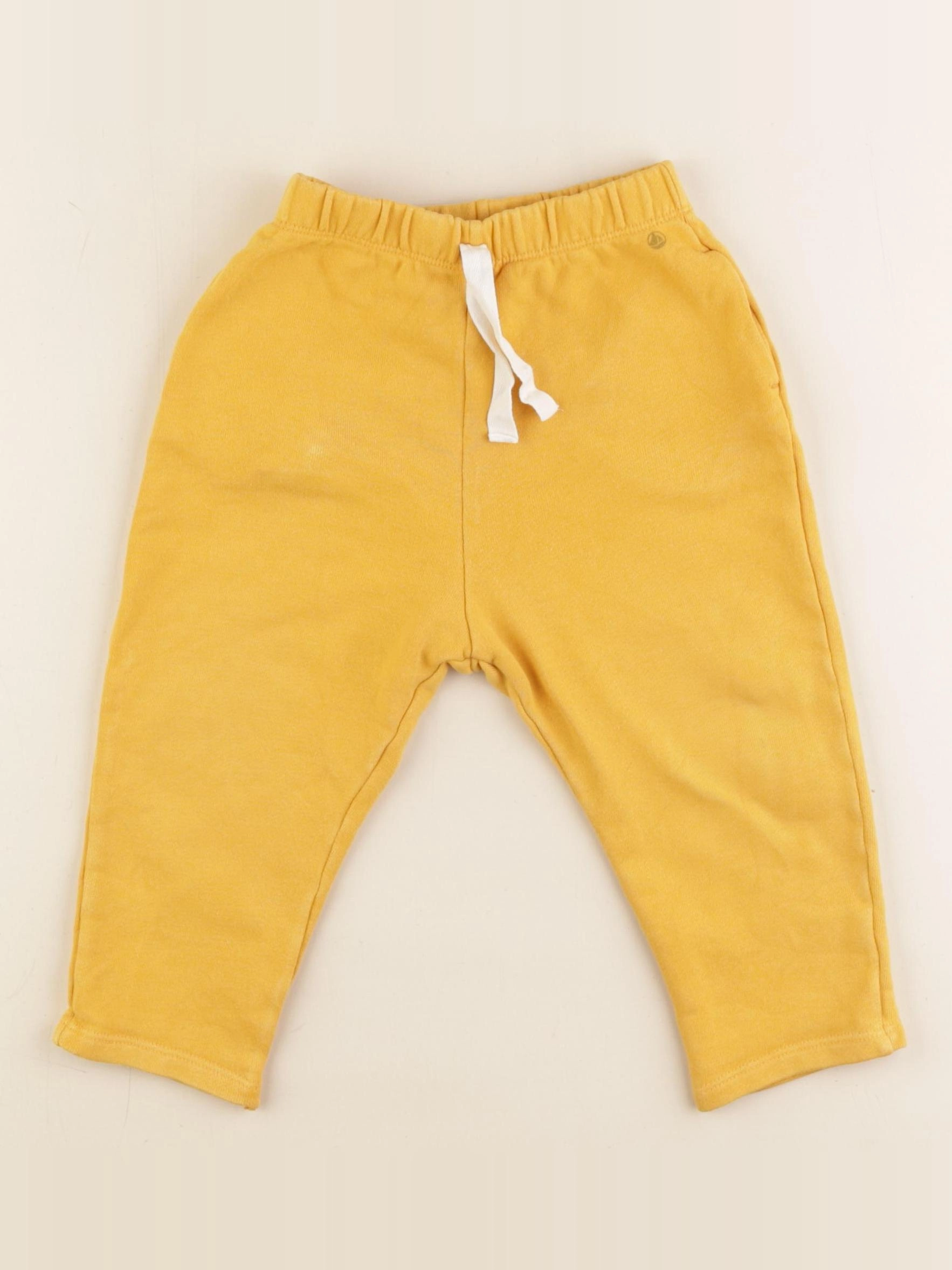 Petit Bateau - jogging jaune - 24 mois