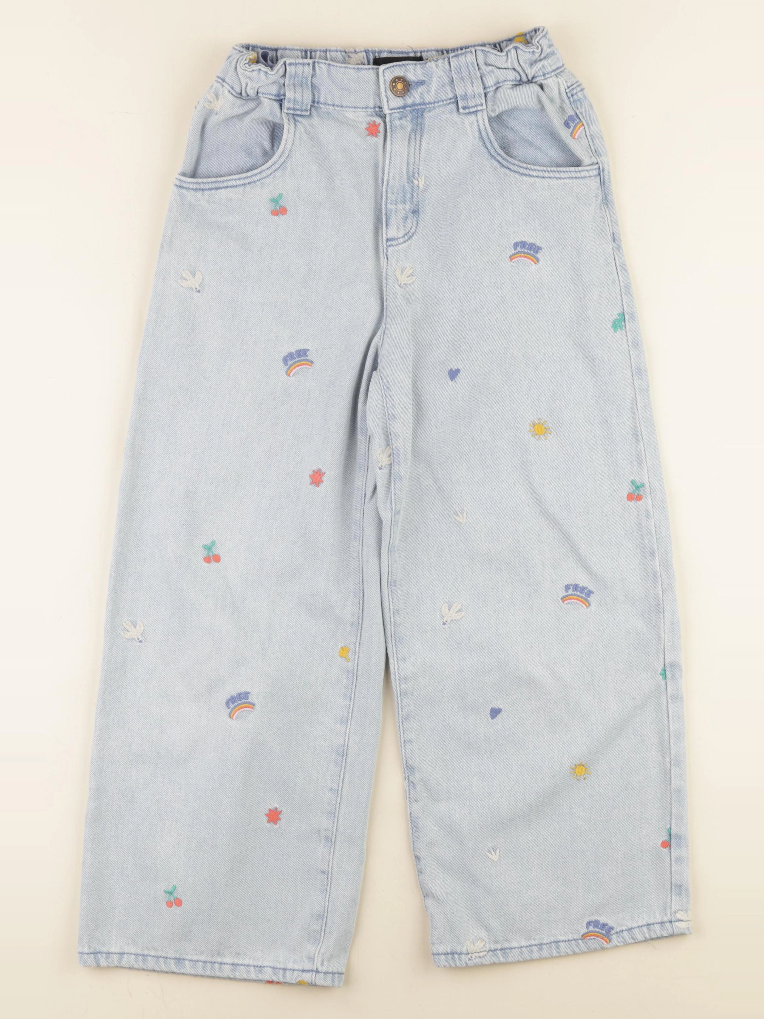 Monoprix - jean bleu - 10 ans