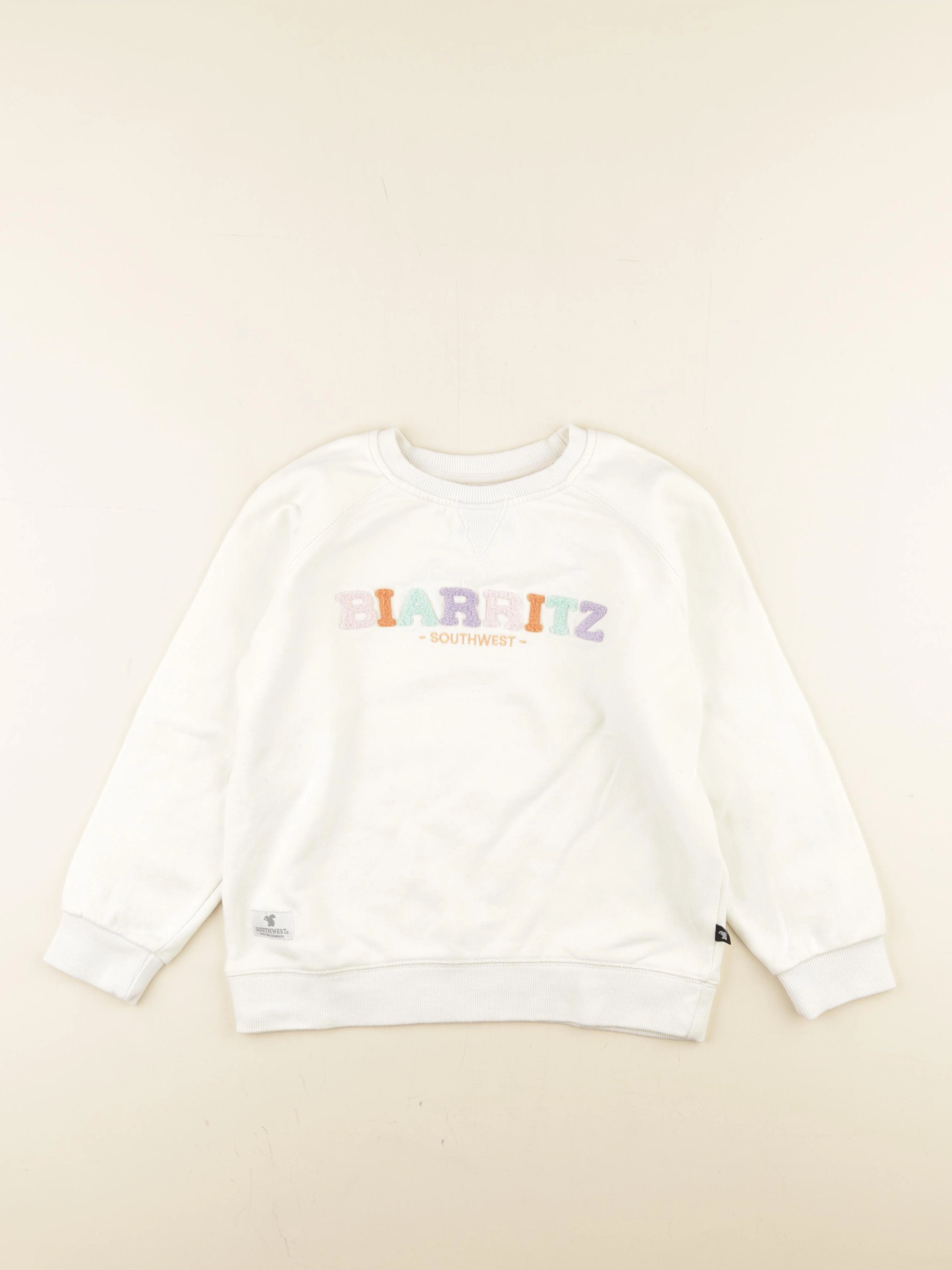 Southwest - sweat blanc - 10 ans