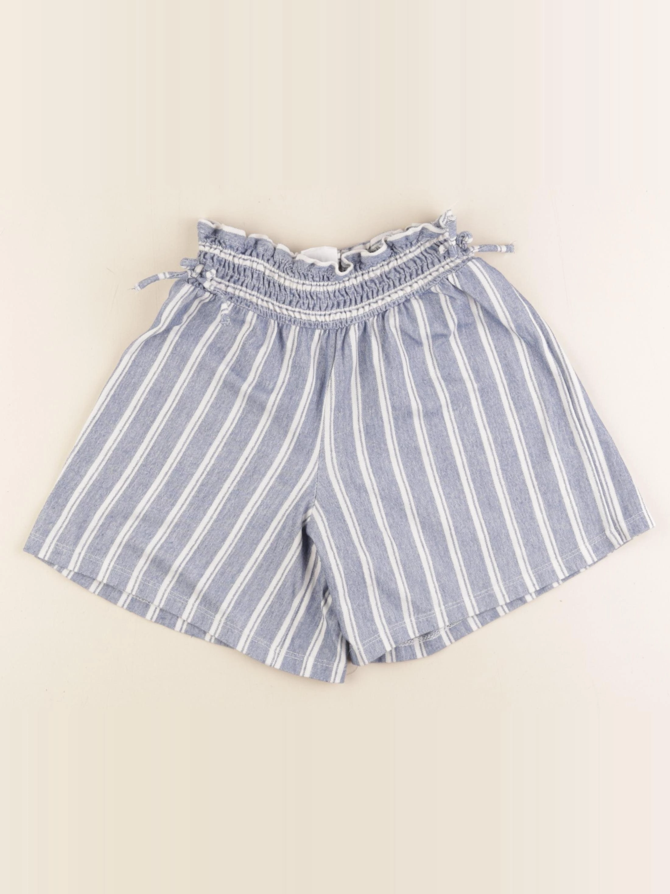 Zara - short bleu, blanc - 9 ans