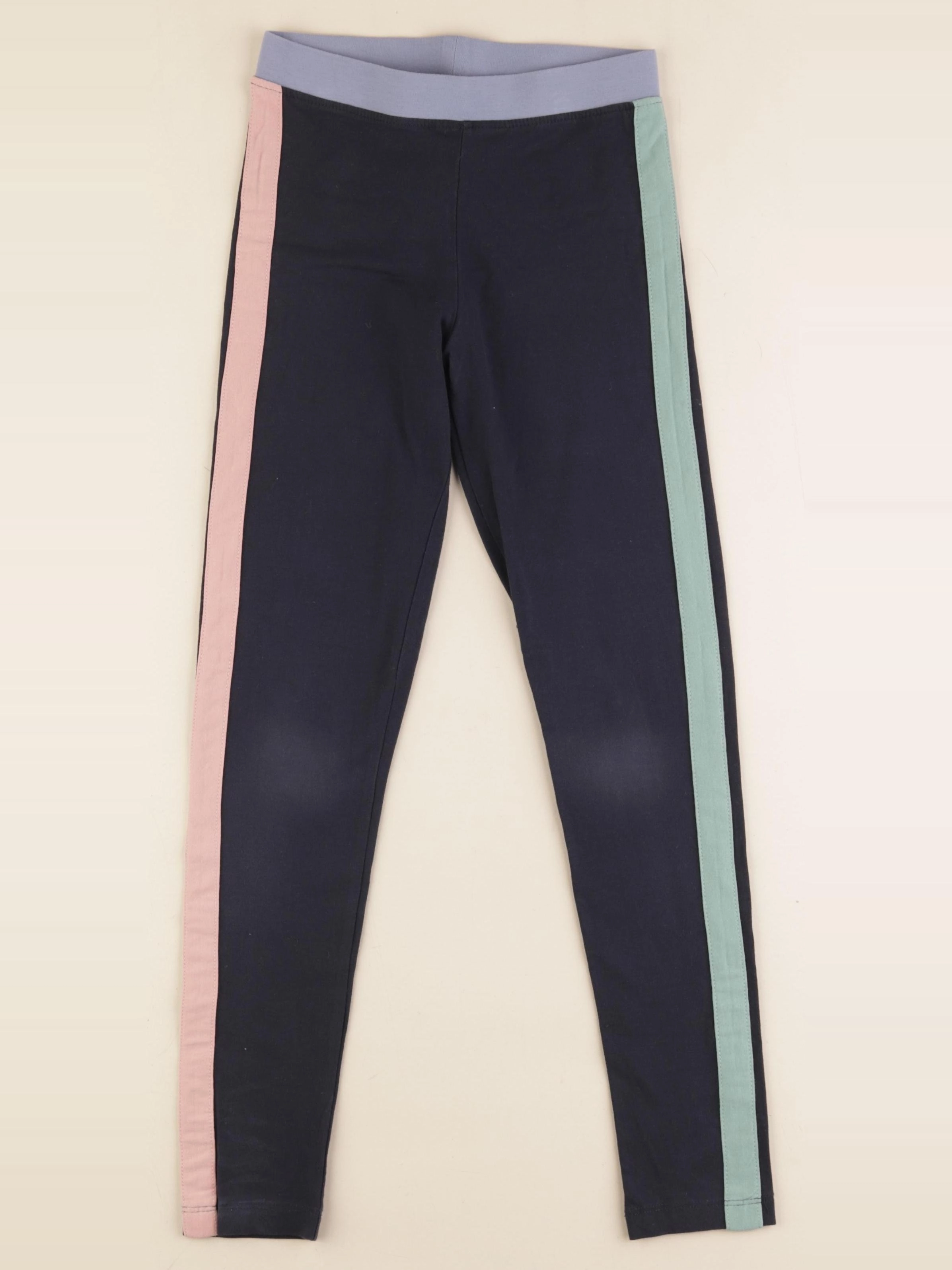 Monoprix - legging bleu - 10 ans