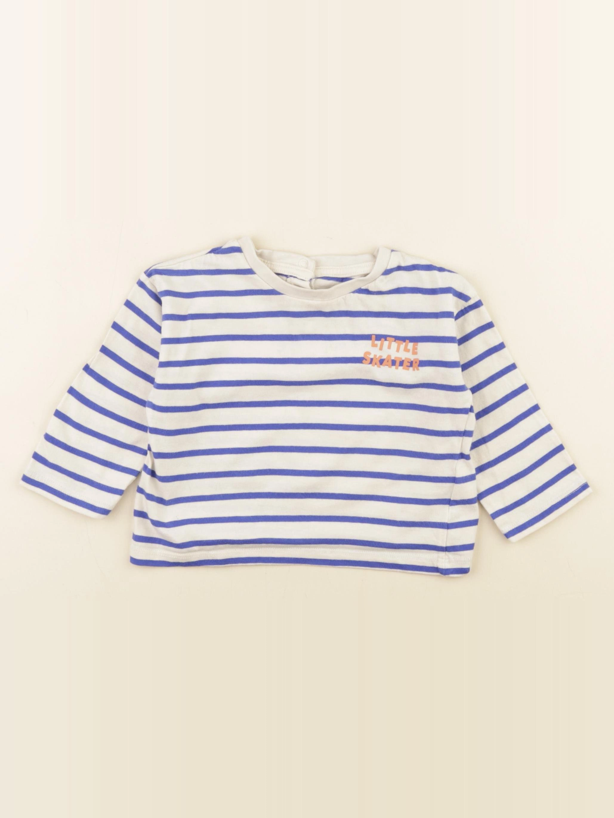 Vertbaudet - tee-shirt blanc - 12 mois