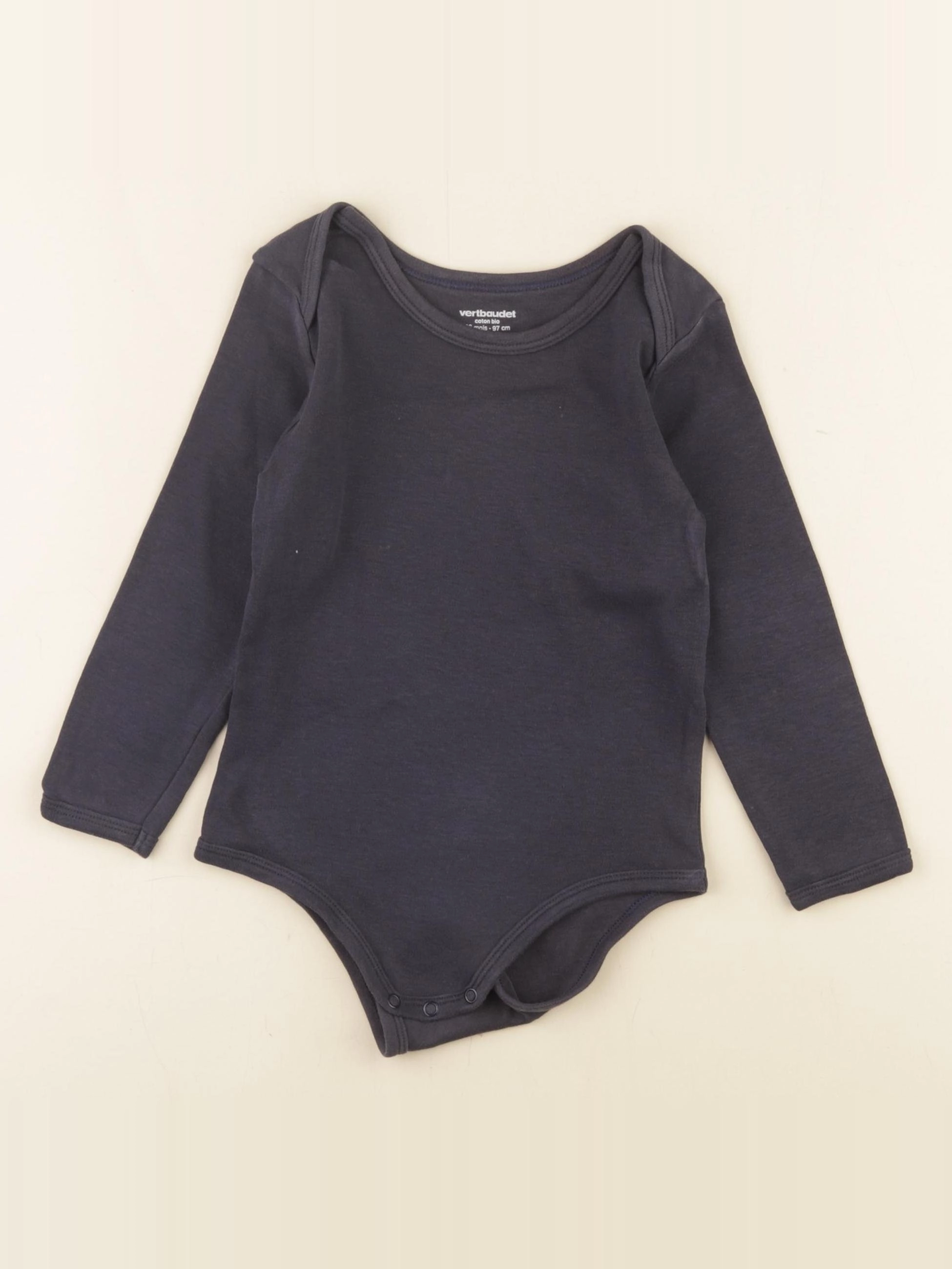 Vertbaudet - body bleu - 36 mois