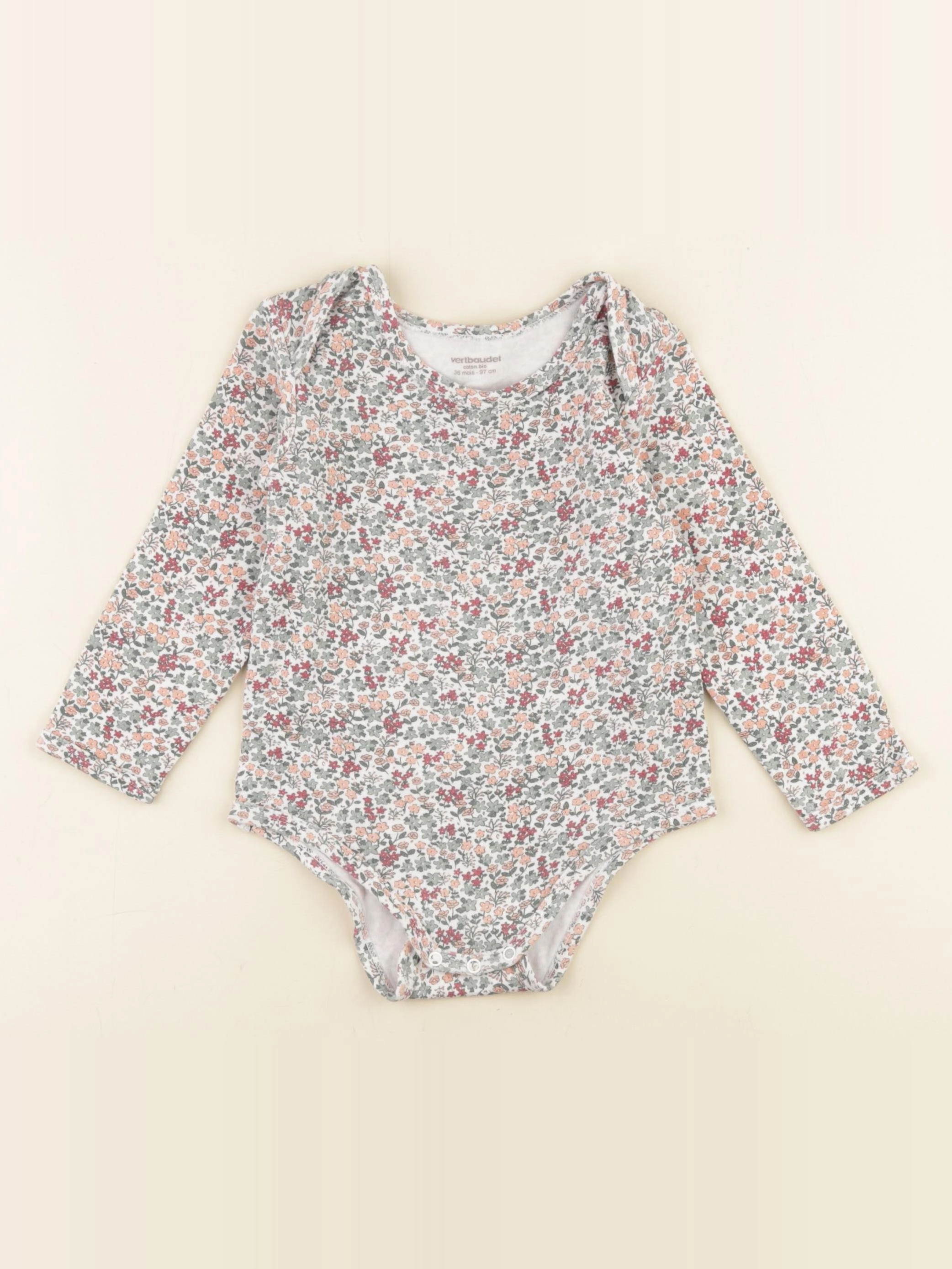 Vertbaudet - body multicolore - 36 mois