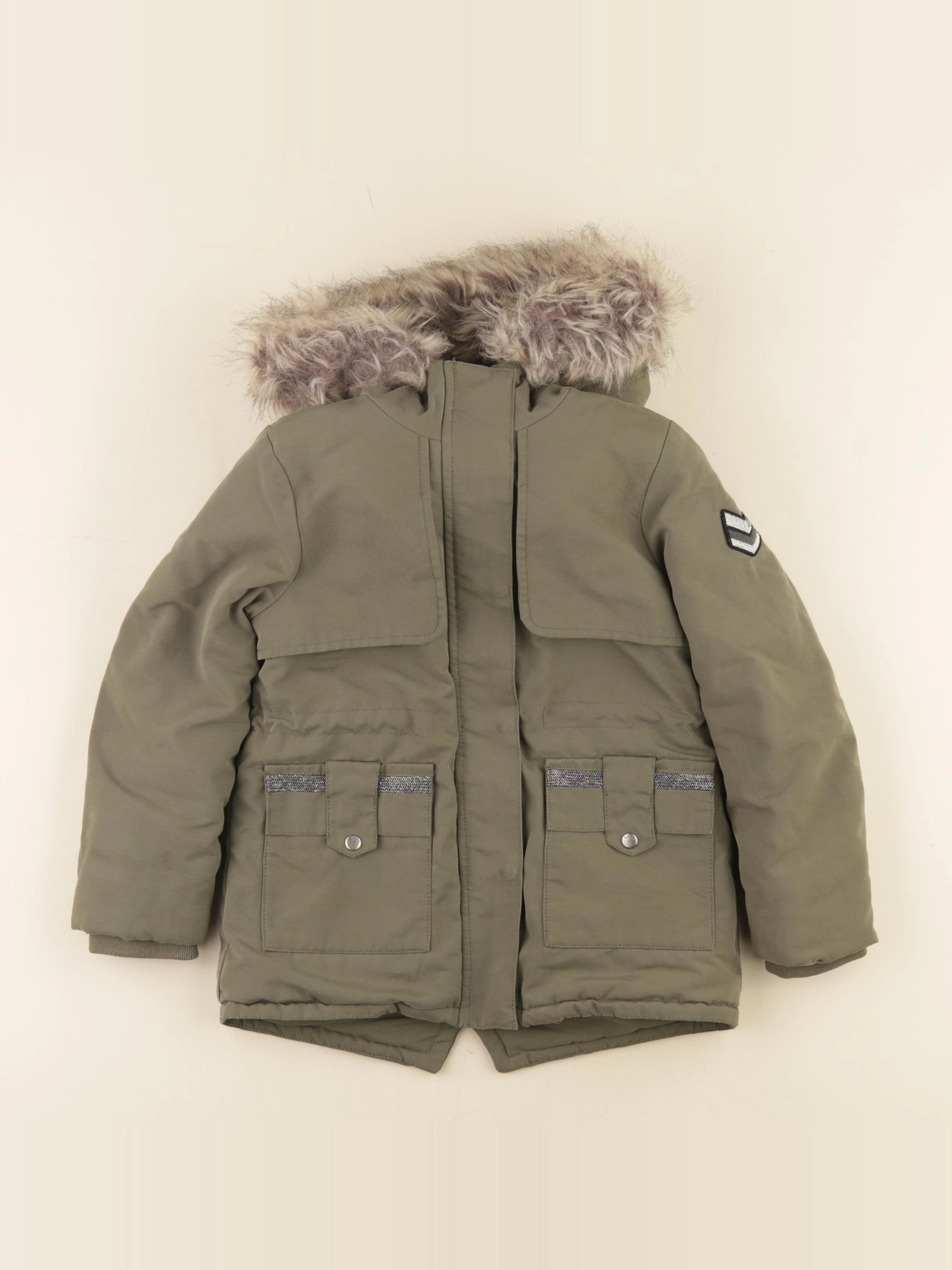 IKKS - manteau vert - 5 ans