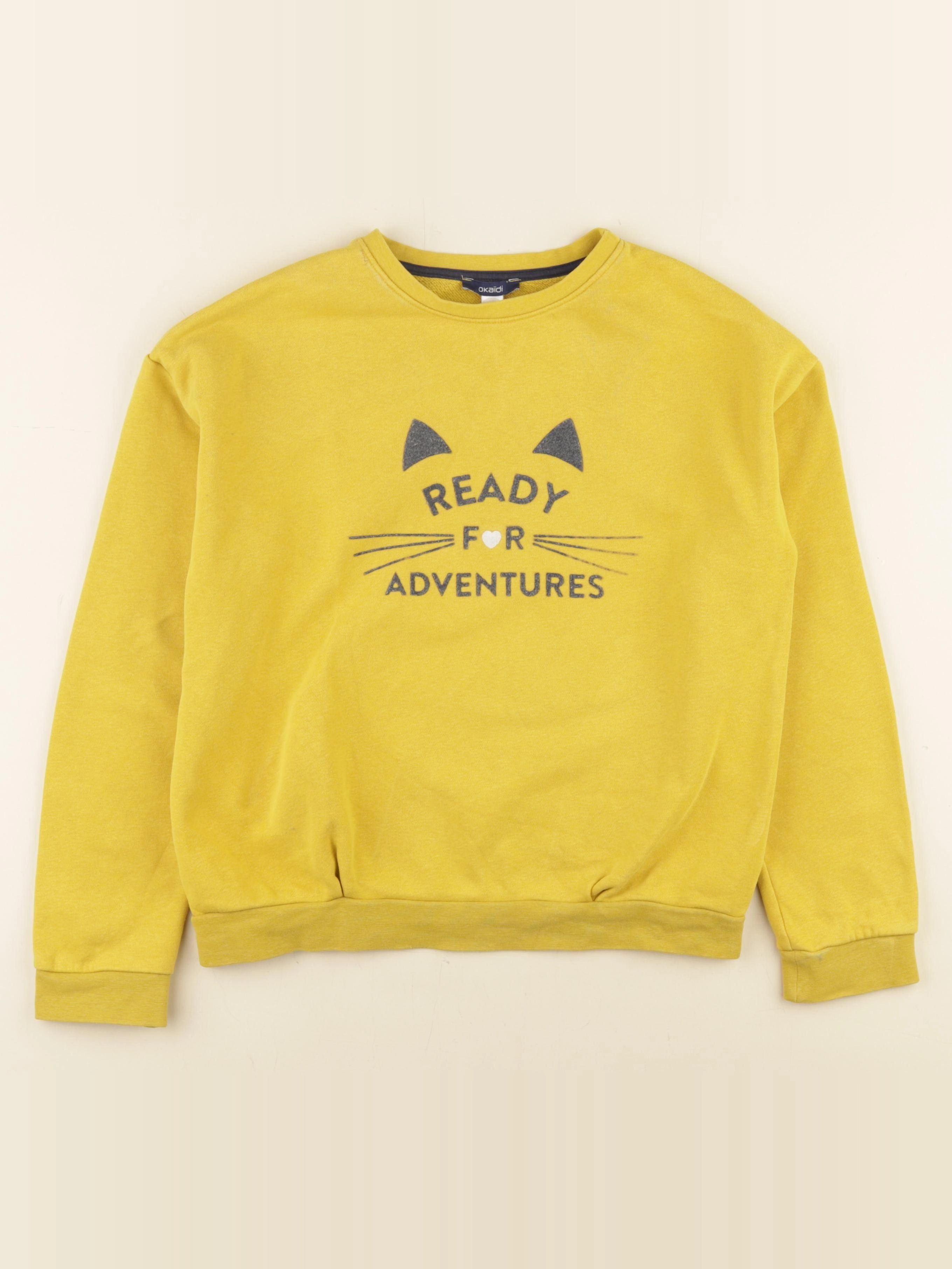Okaidi - sweat jaune - 12 ans