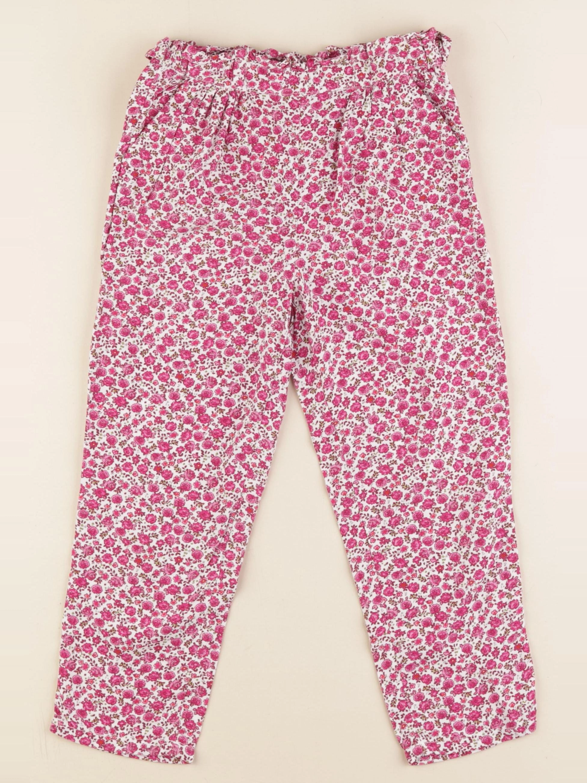 Vertbaudet - pantalon rose - 6 ans