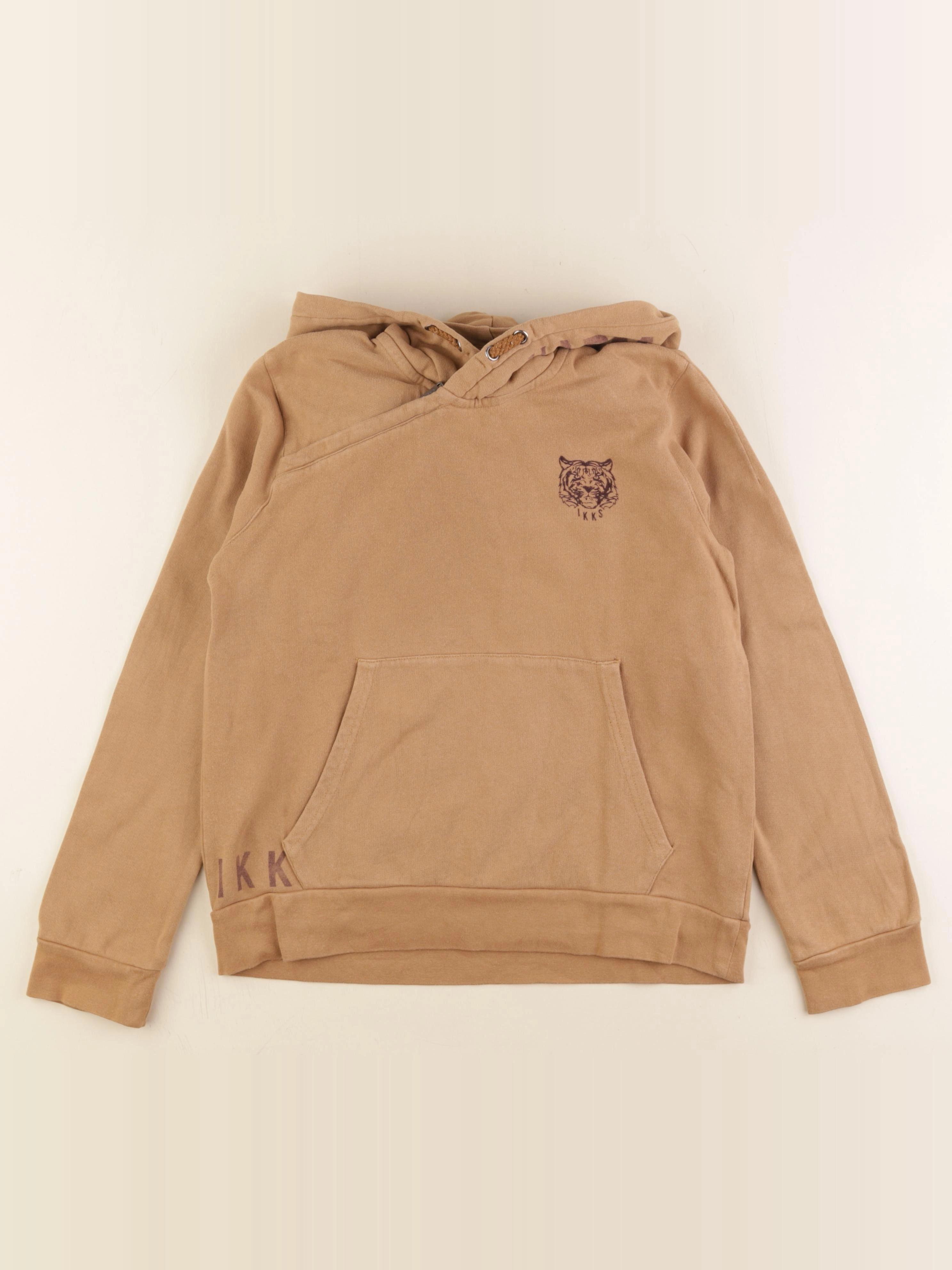 IKKS - sweat marron - 12 ans