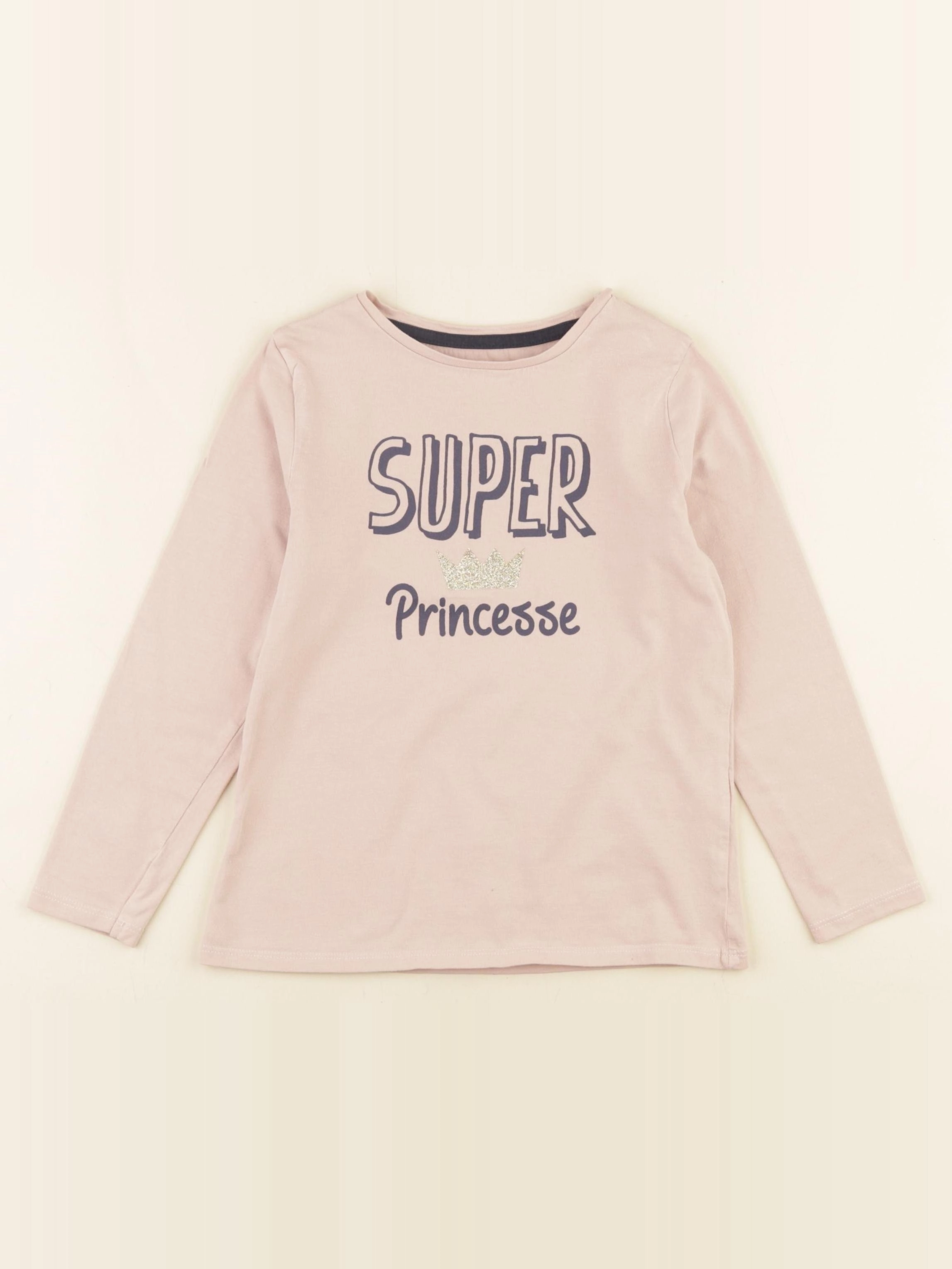 Vertbaudet - tee-shirt rose - 6 ans