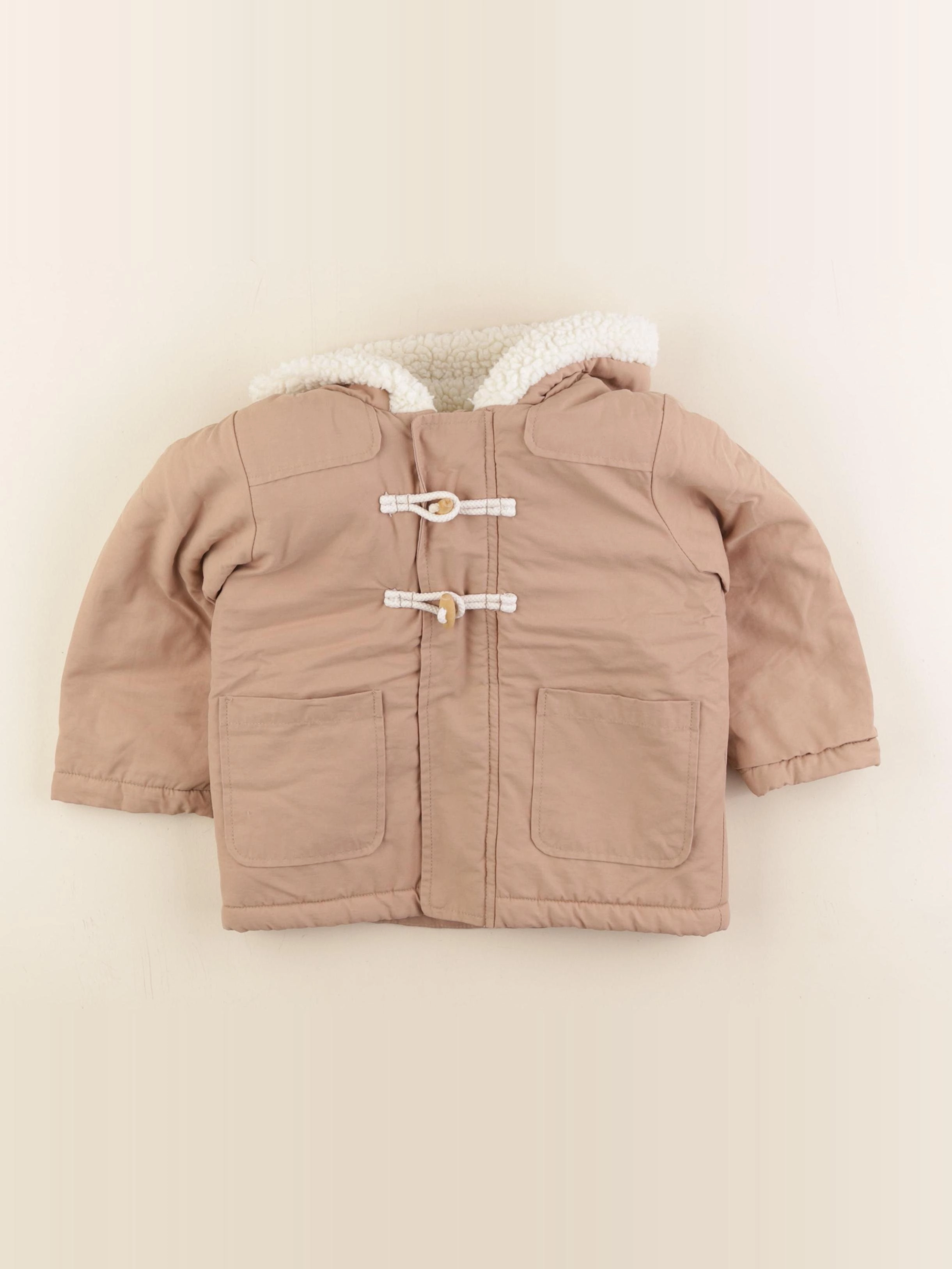Vertbaudet - manteau marron - 2 ans