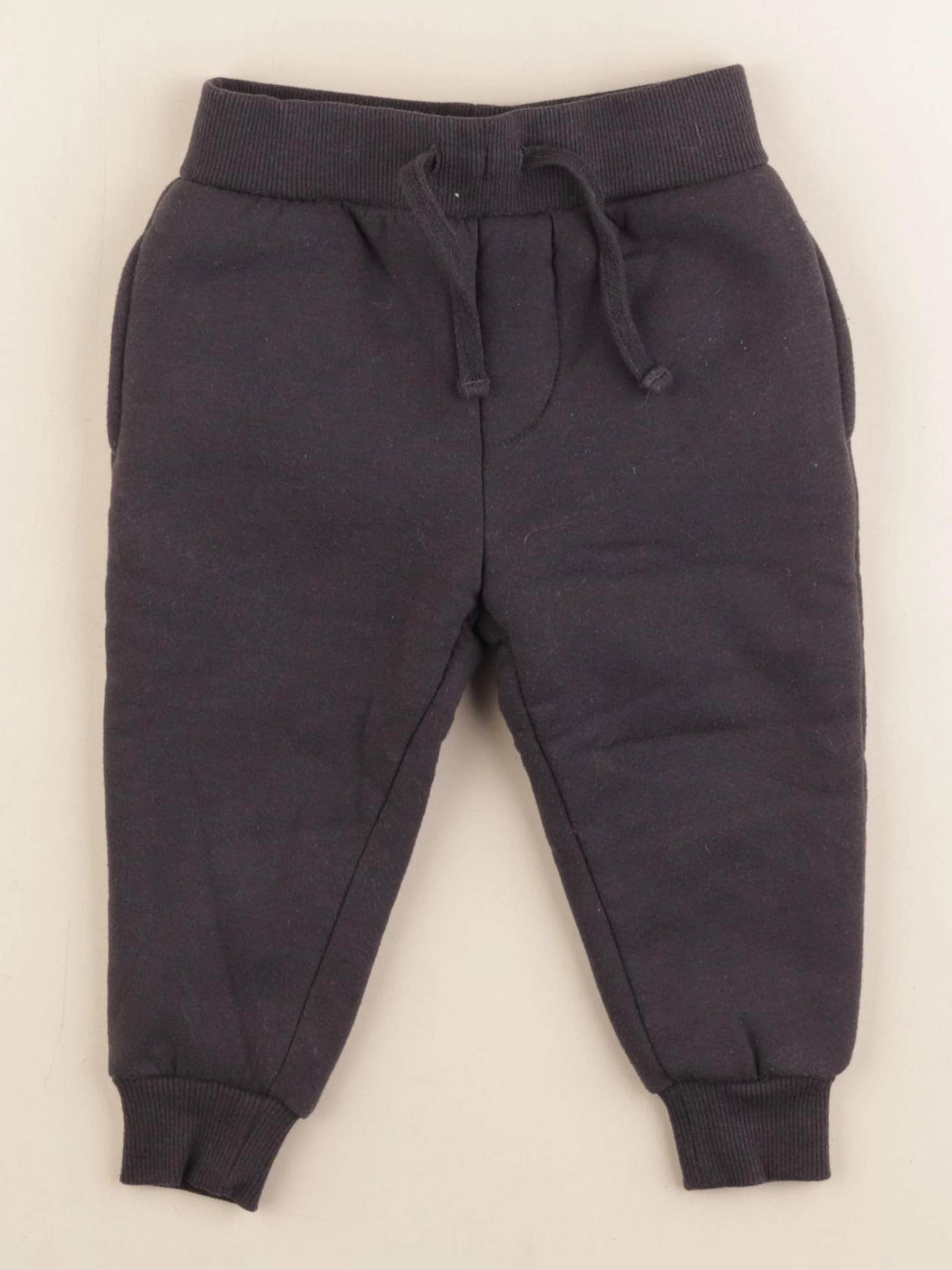 Vertbaudet - jogging doublé gris - 2 ans