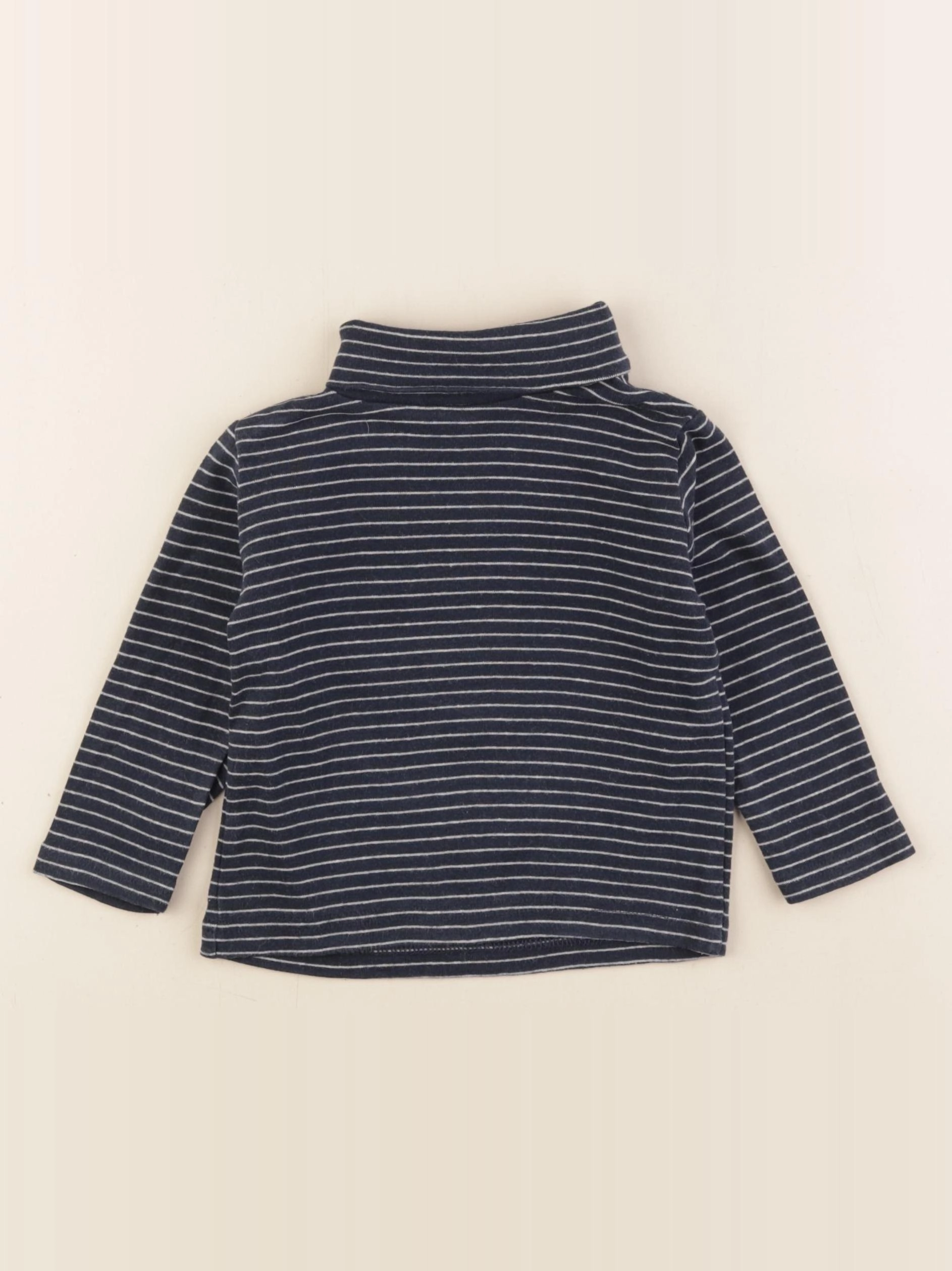 Vertbaudet - sous-pull bleu - 2 ans