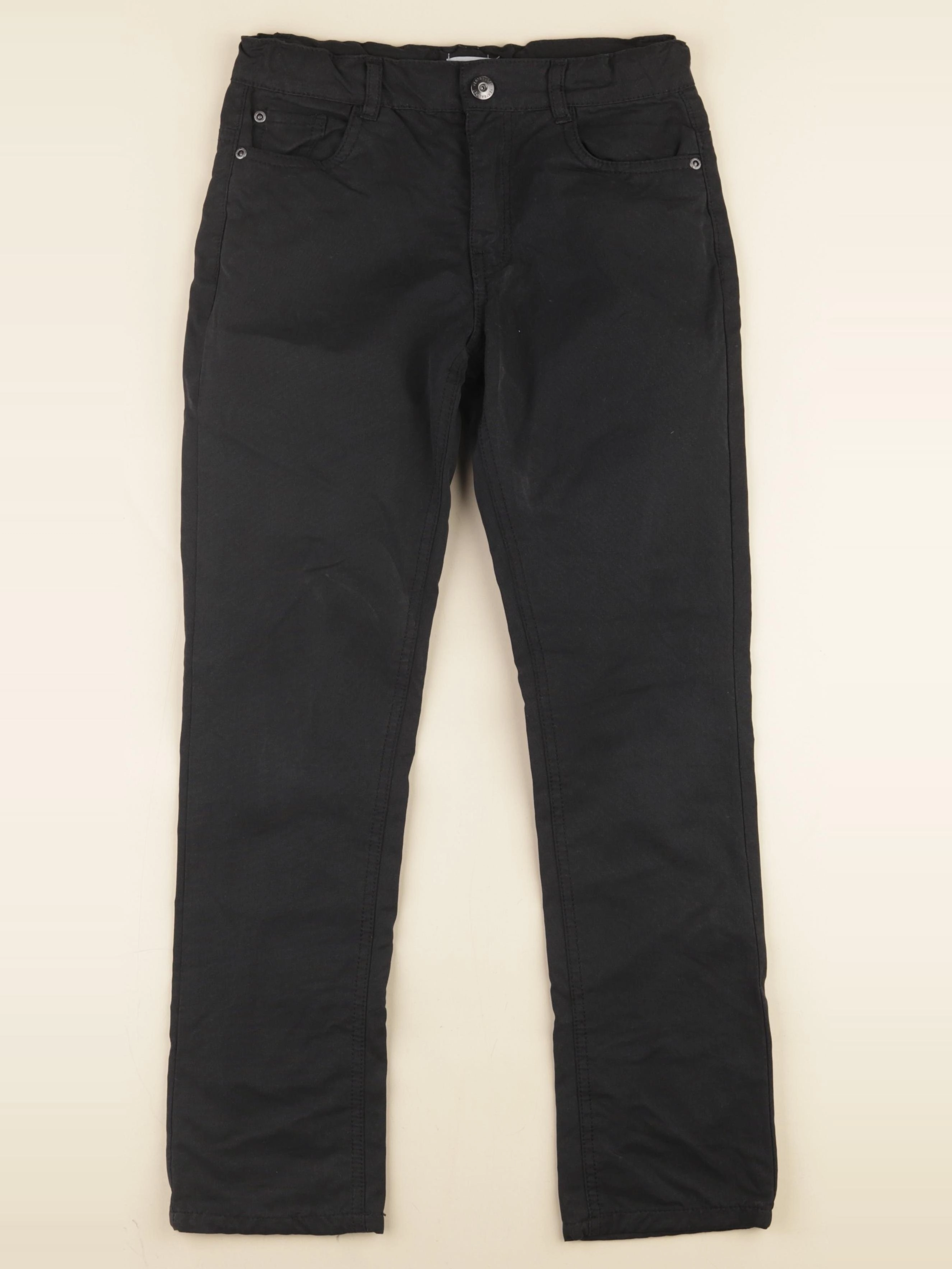 Vertbaudet - pantalon doublé noir - 10 ans