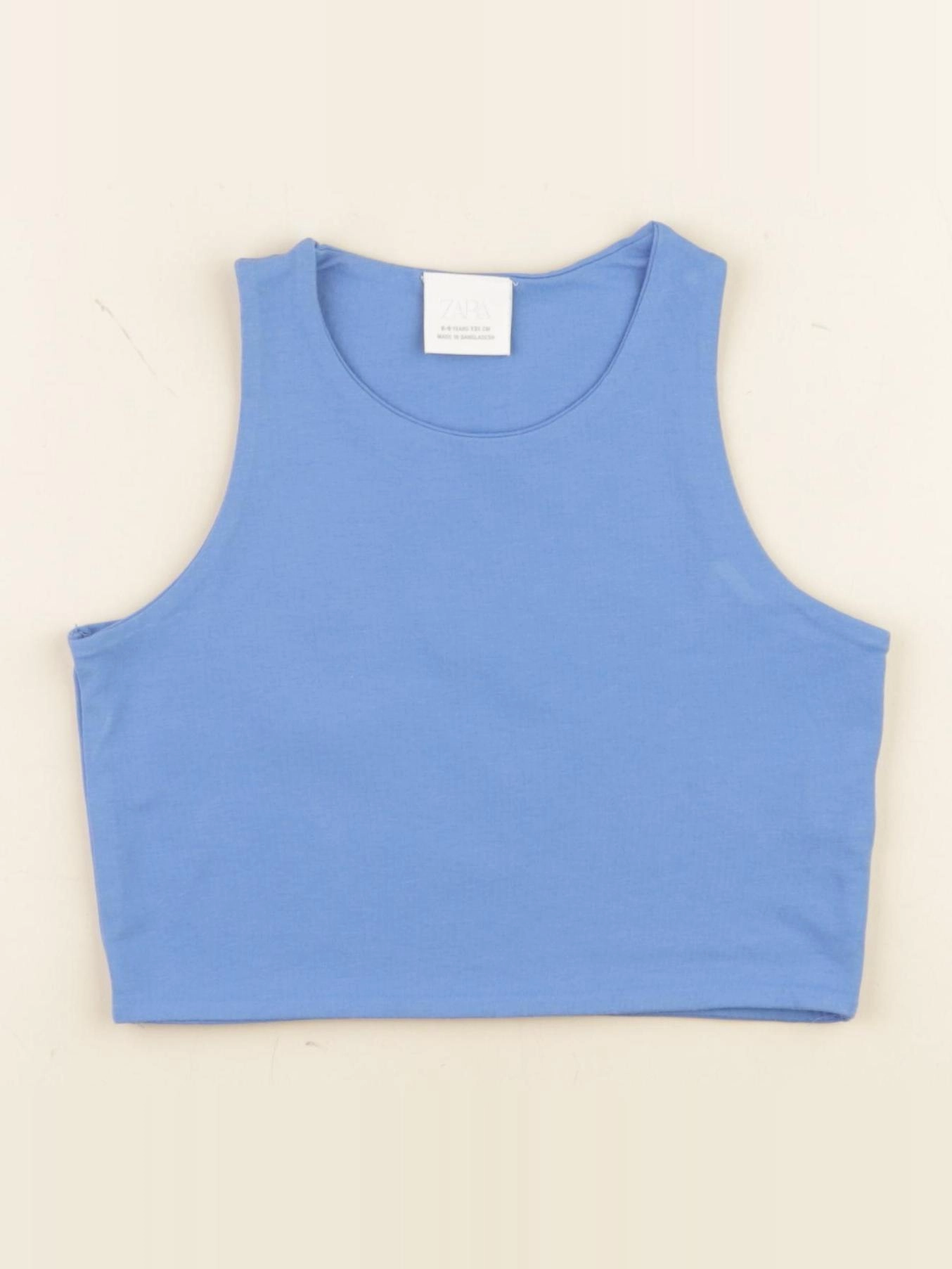 Zara - débardeur bleu - 8/9 ans