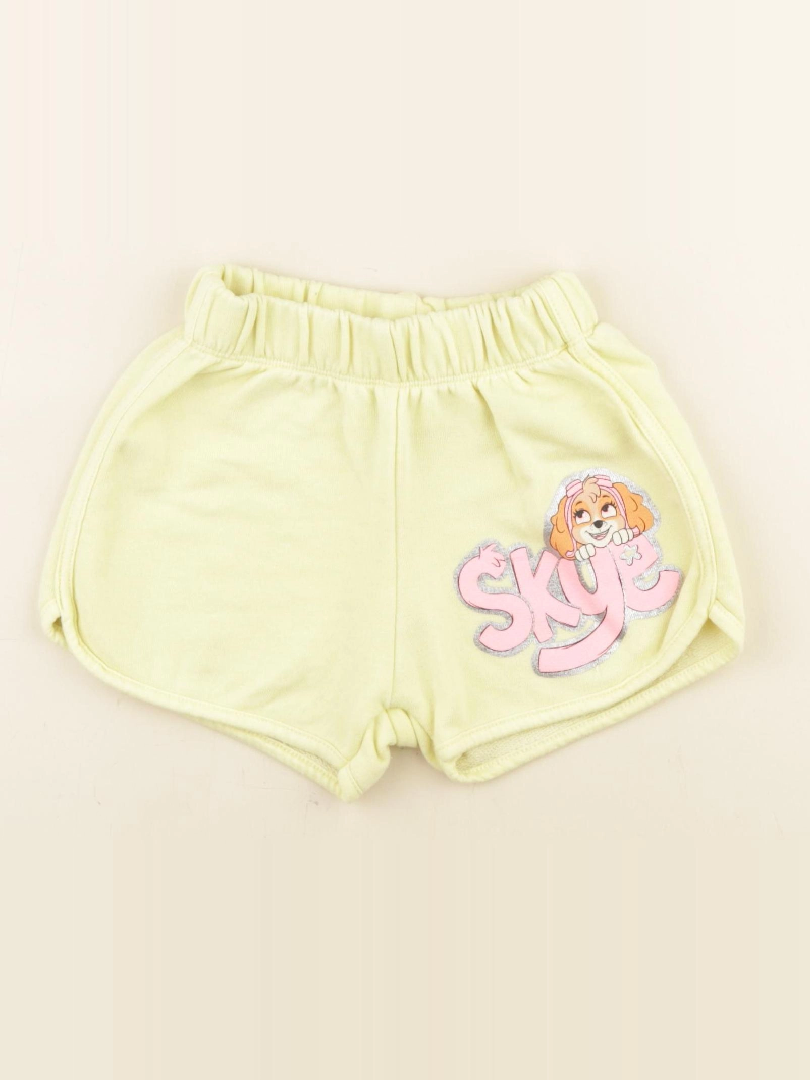 Zara - short jaune - 5 ans