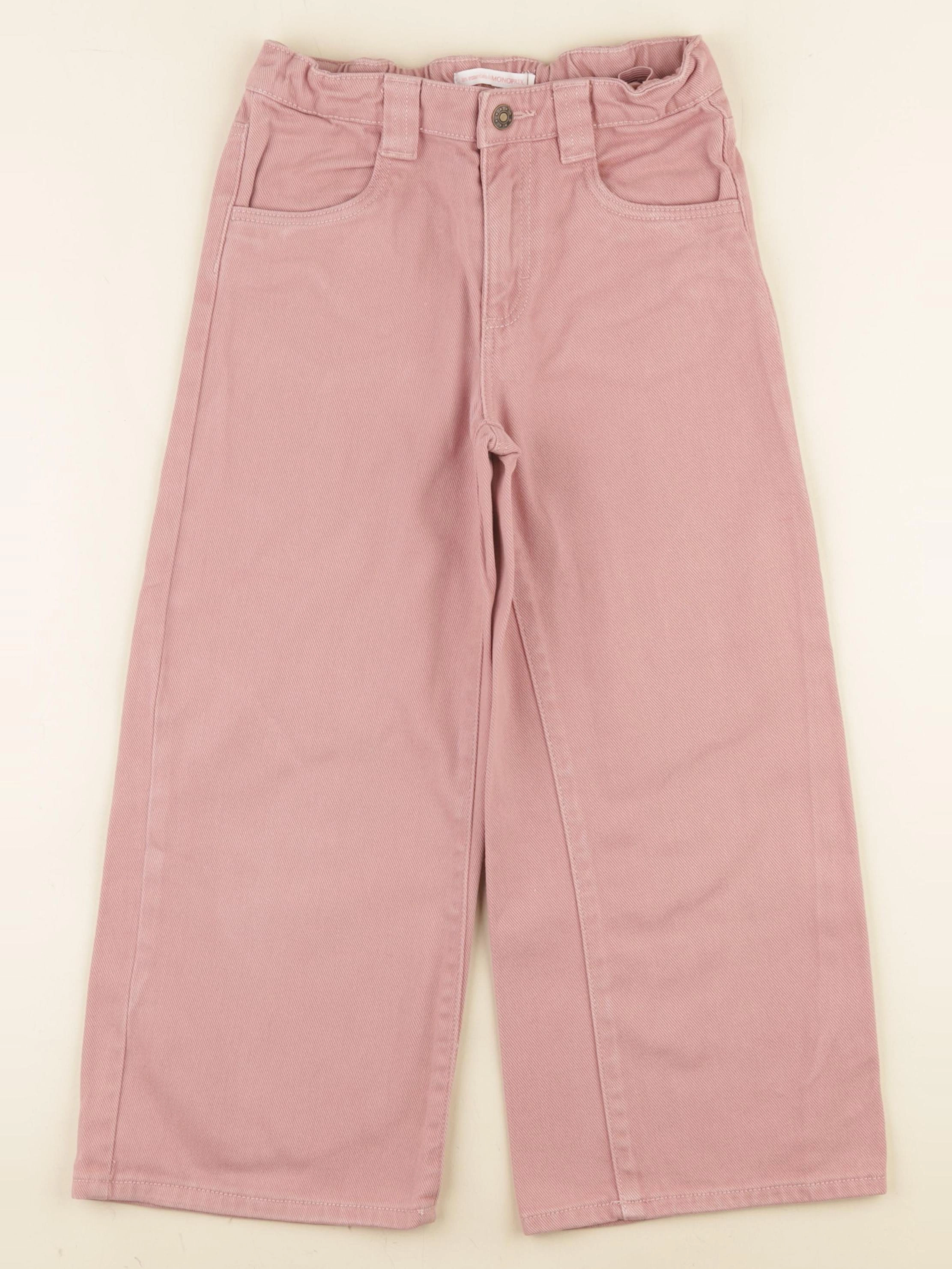 Monoprix - jean rose - 8 ans