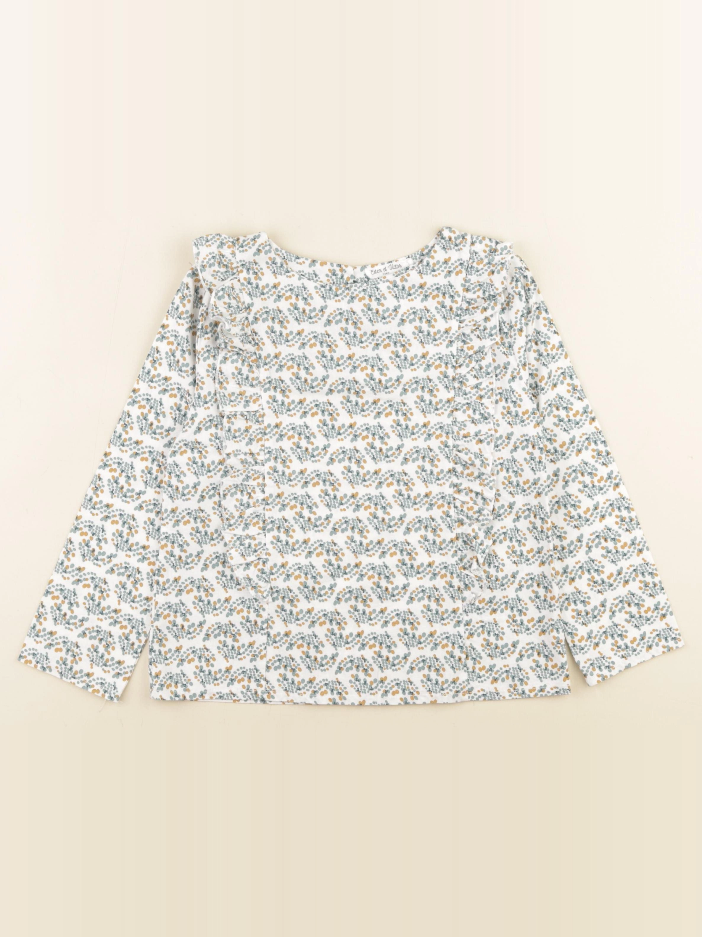 Eden & Victor - blouse vert - 5 ans