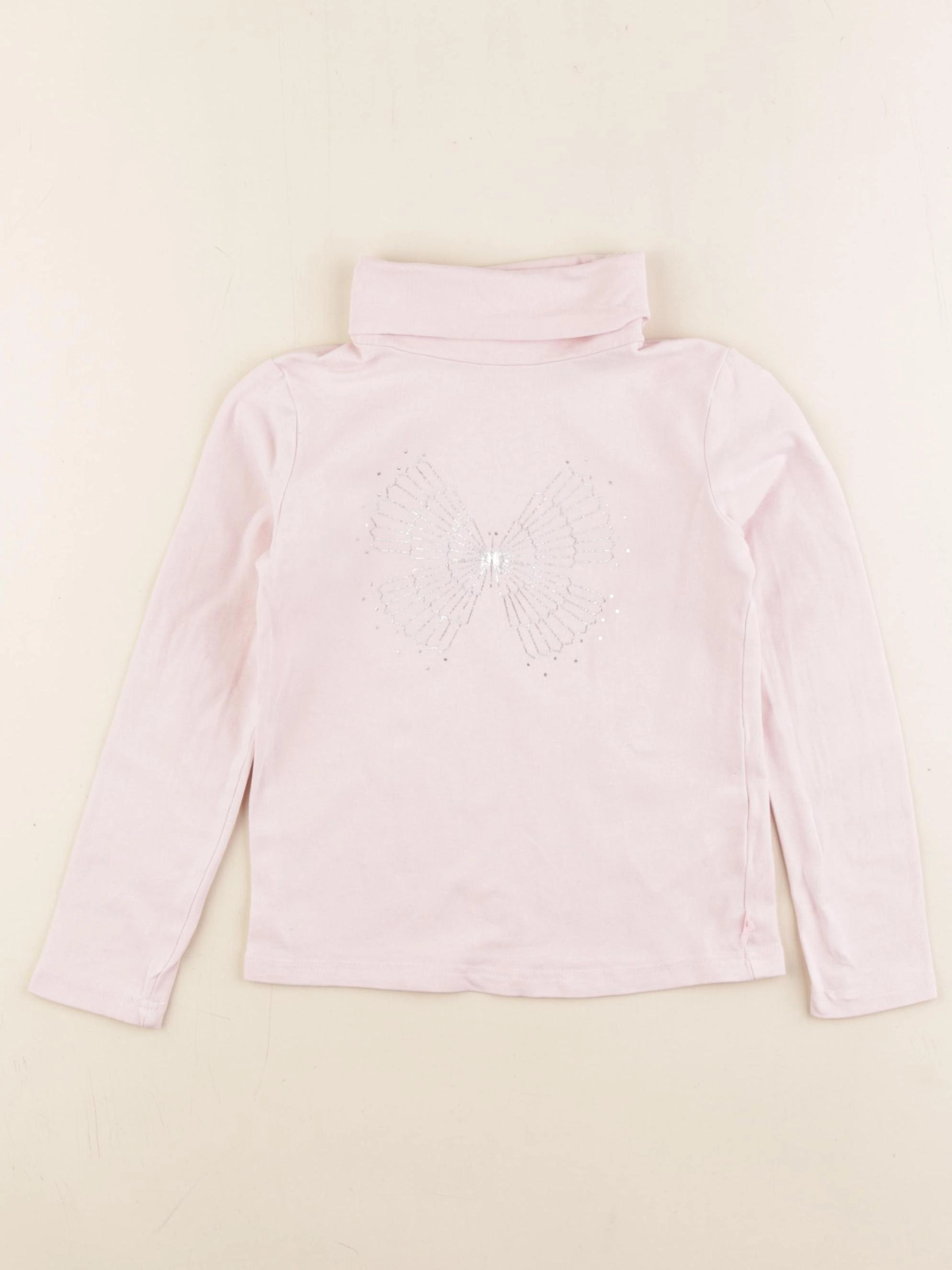 Okaidi - sous-pull rose - 4 ans
