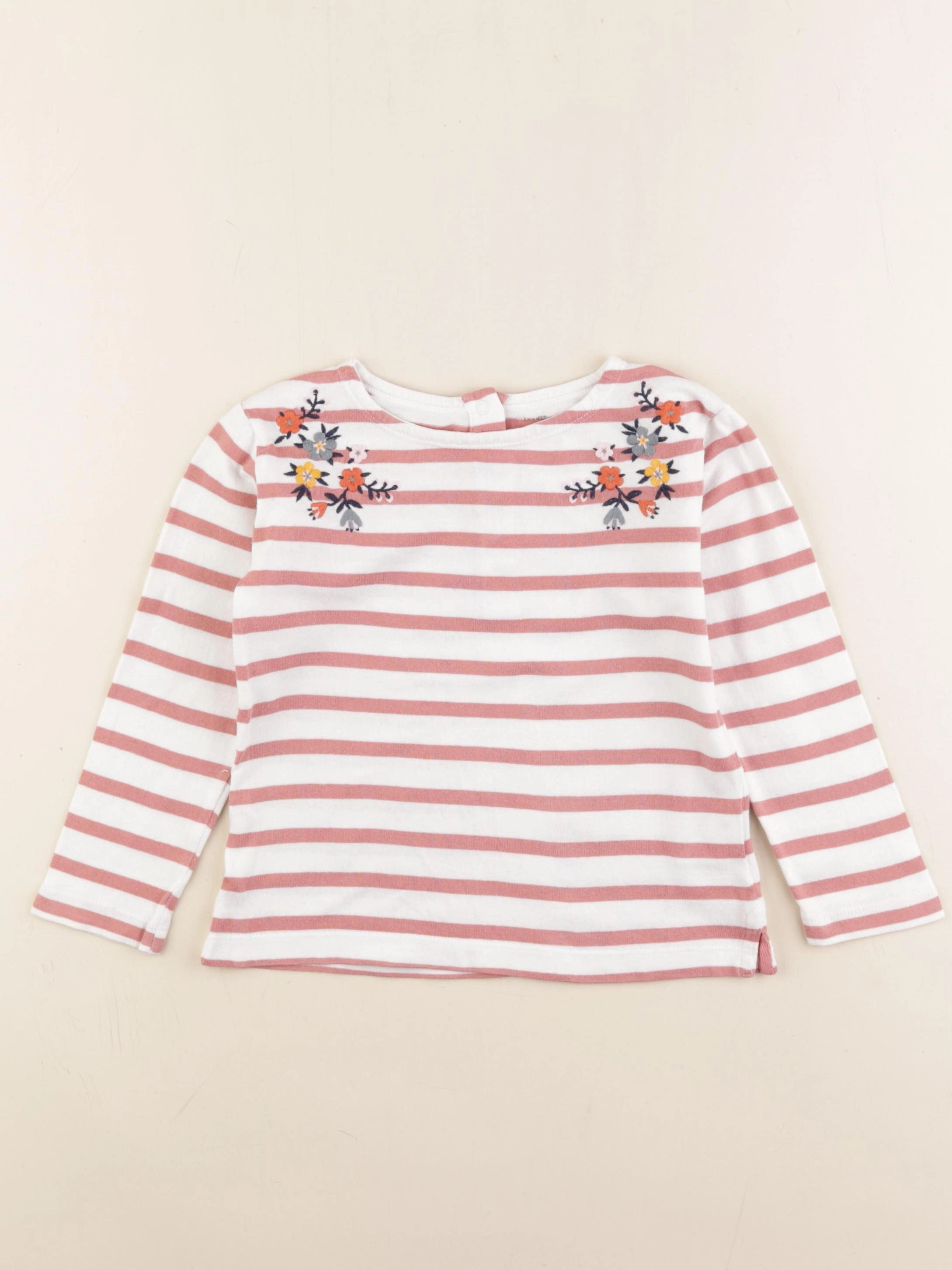 Boutchou - tee-shirt rose - 36 mois