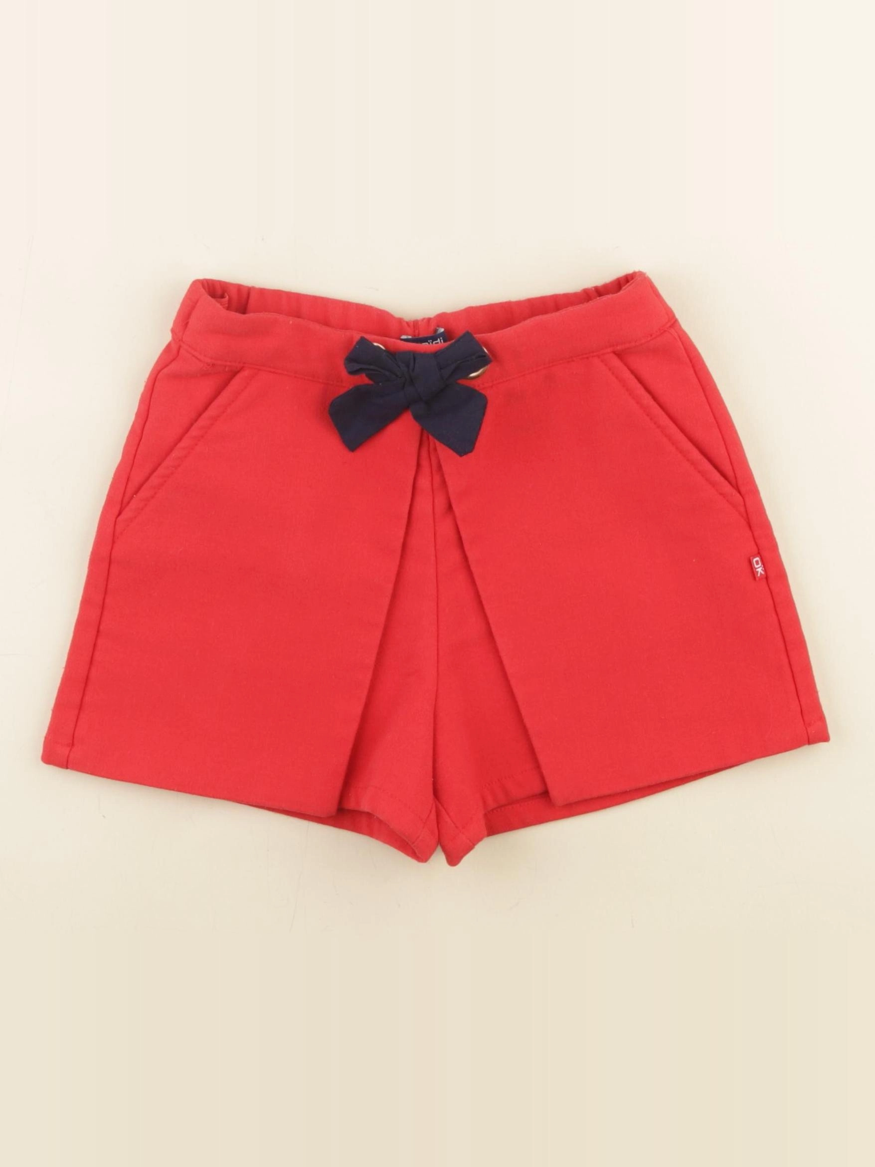 Okaidi - jupe short rouge - 5 ans