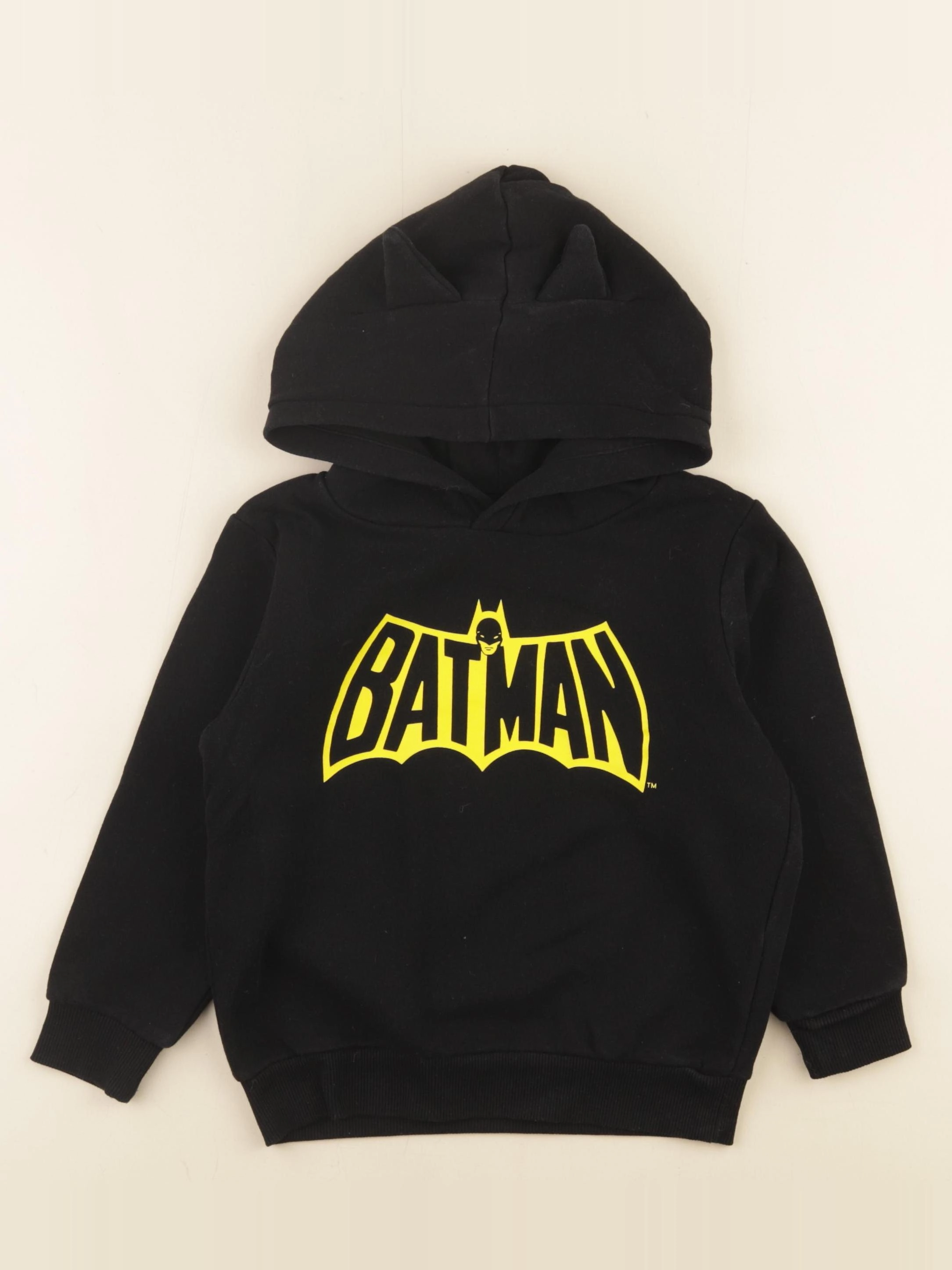 H&M - sweat noir - 2/4 ans