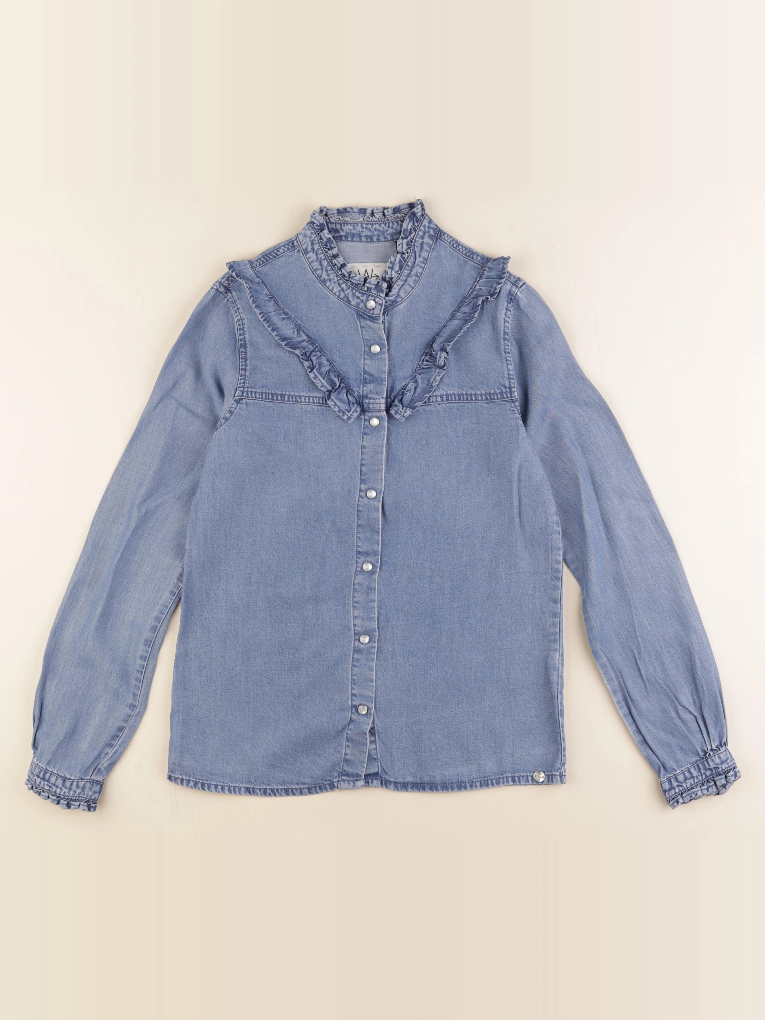 IKKS - blouse bleu - 12 ans